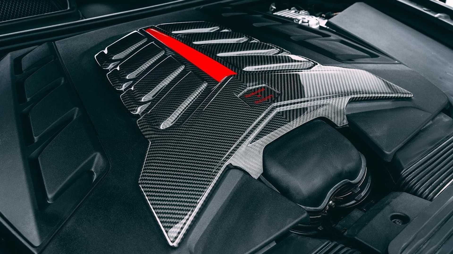 نمای موتور بنتلی بنتایگا منصوری Mansory Bentley Bentayga Facelift