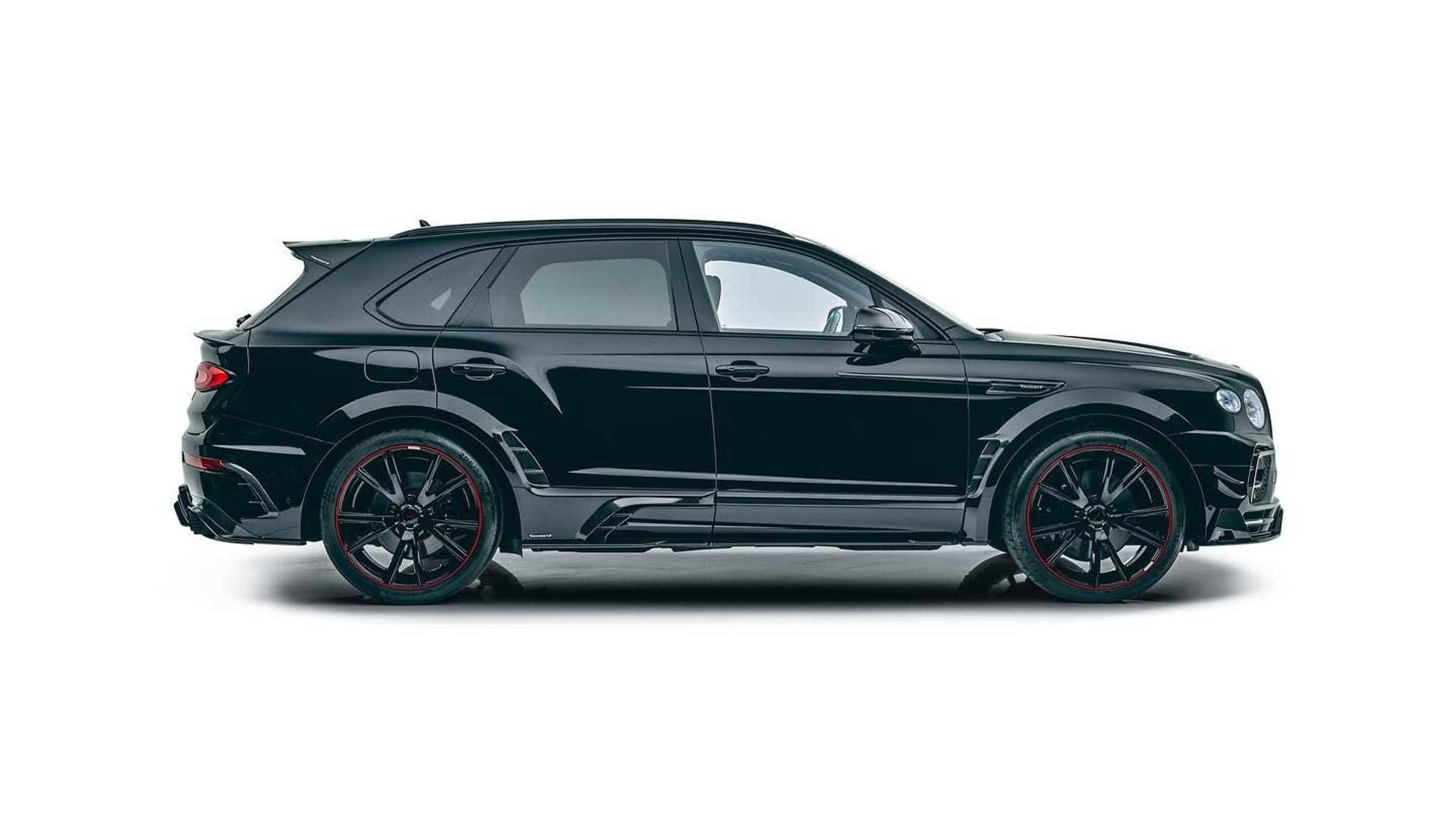 نمای جانبی بنتلی بنتایگا منصوری Mansory Bentley Bentayga Facelift