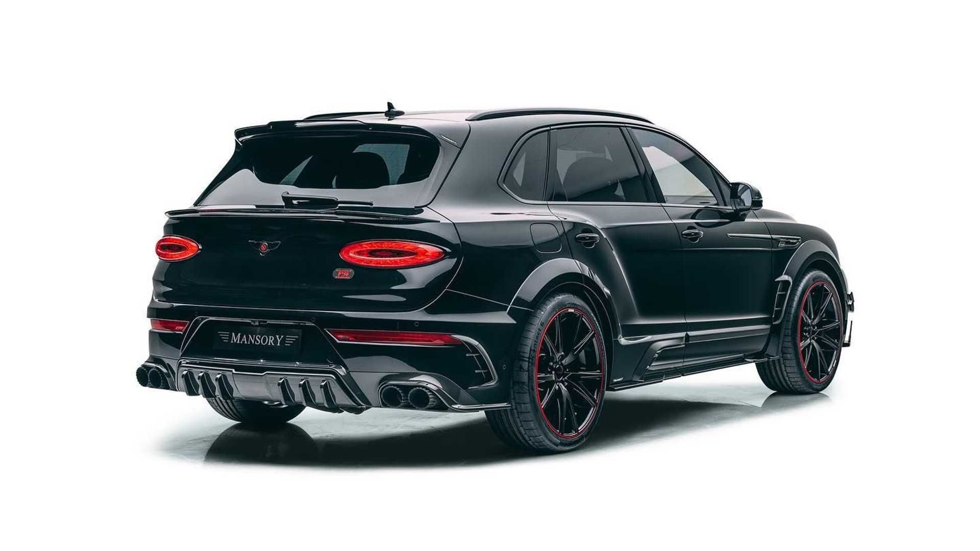 نمای پشت بنتلی بنتایگا منصوری Mansory Bentley Bentayga Facelift
