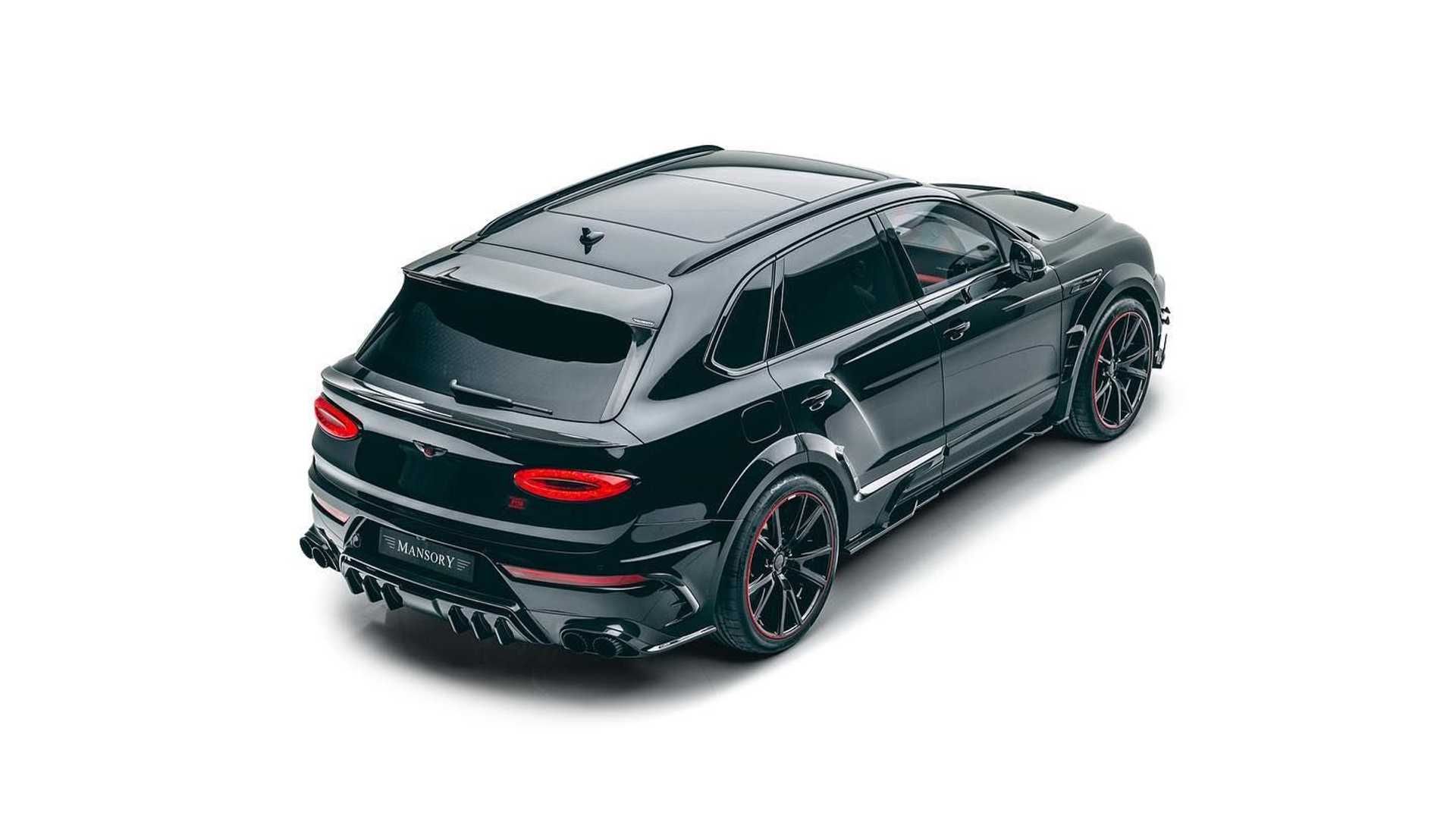 نمای بالا بنتلی بنتایگا منصوری Mansory Bentley Bentayga Facelift