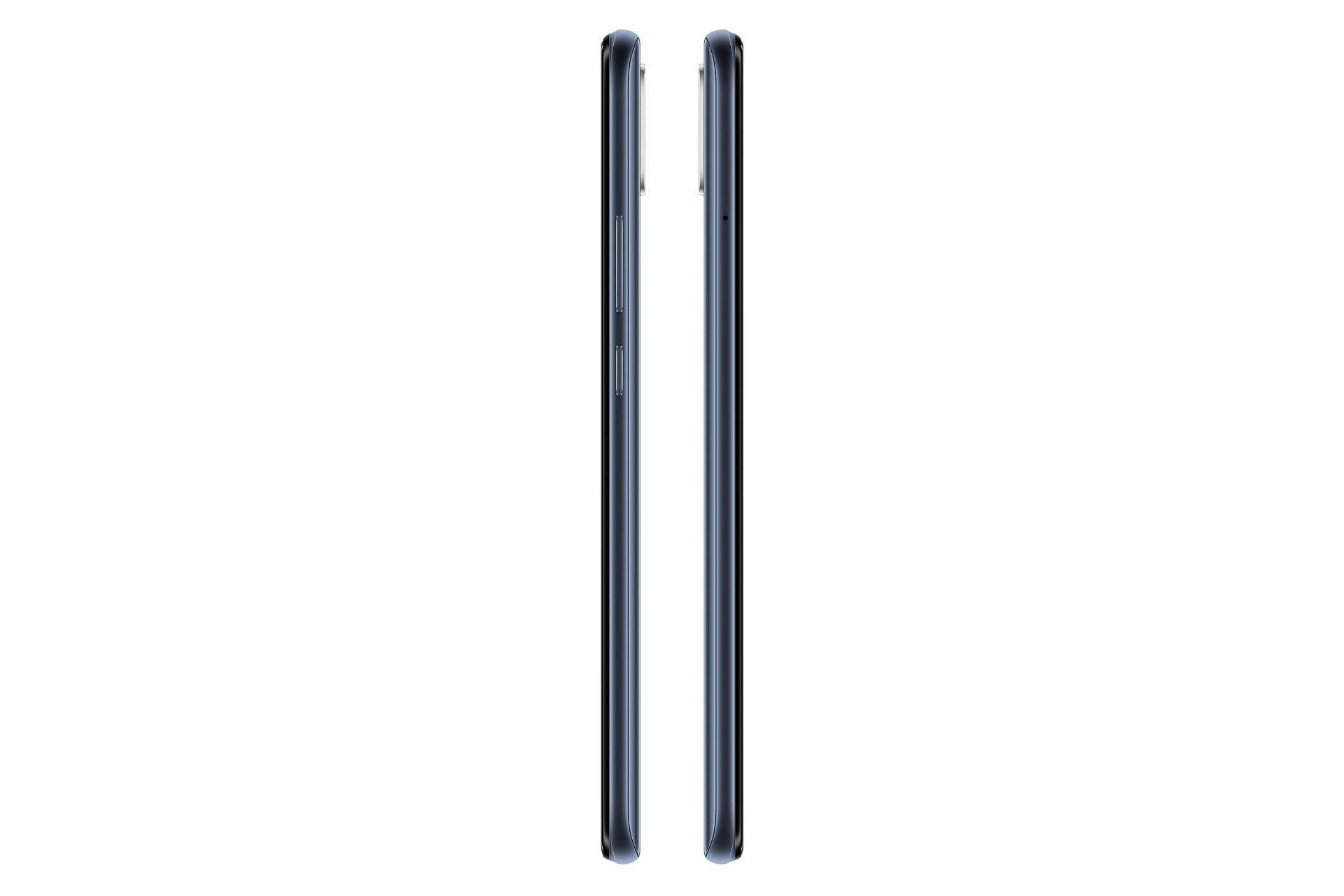 نمای جانبی گوشی موبایل ای 15 اوپو Oppo A15 مشکی