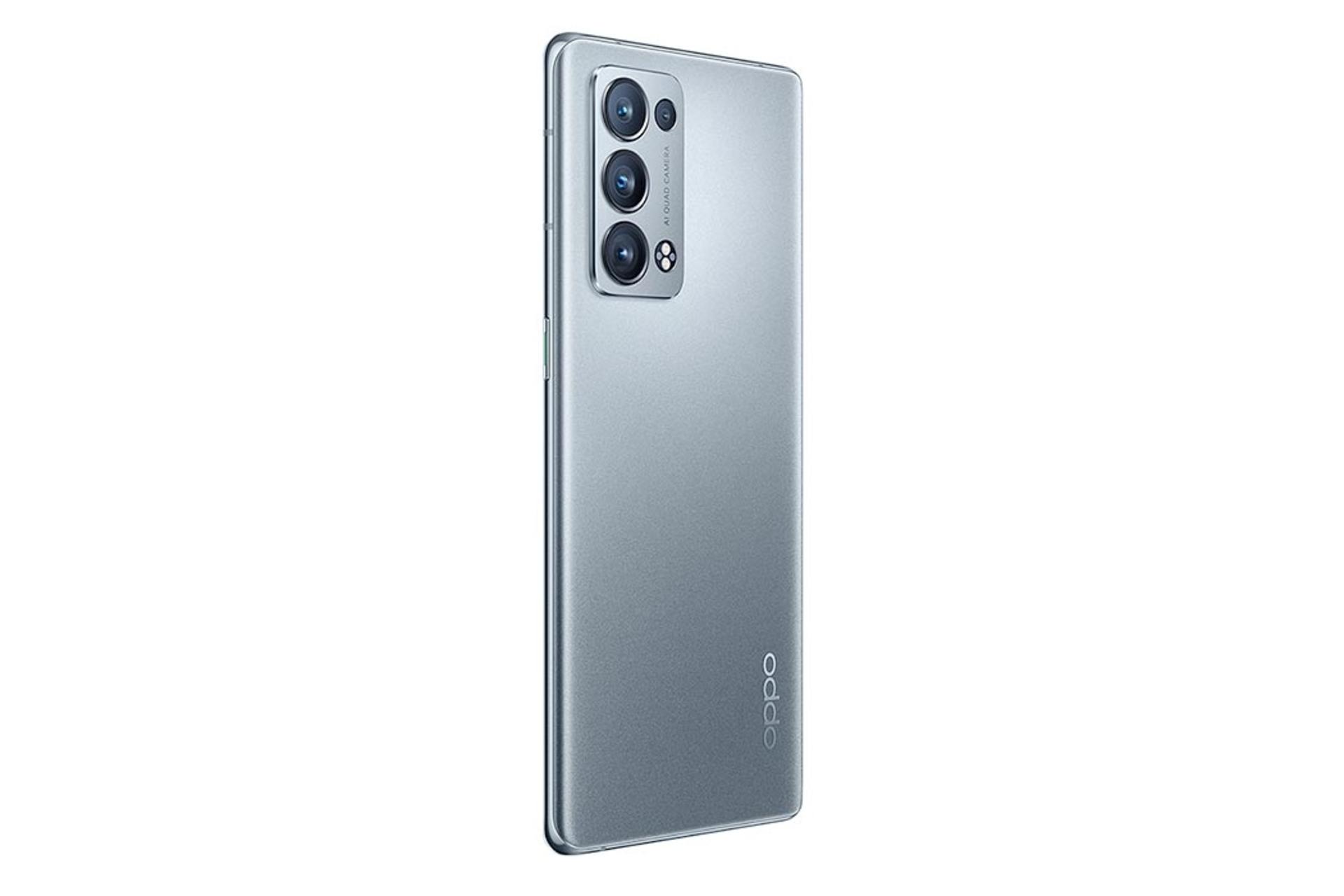پنل پشت گوشی موبایل رنو 6 پرو پلاس اوپو نسخه 5G Oppo Reno6 Pro Plus 5G خاکستری