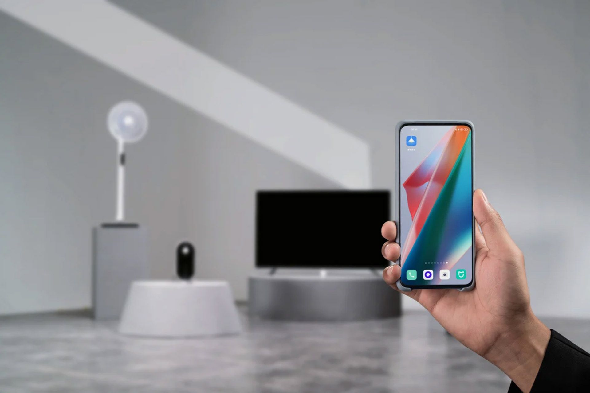 گوشی اوپو برای مکان یابی وسایل هوشمند خانگی