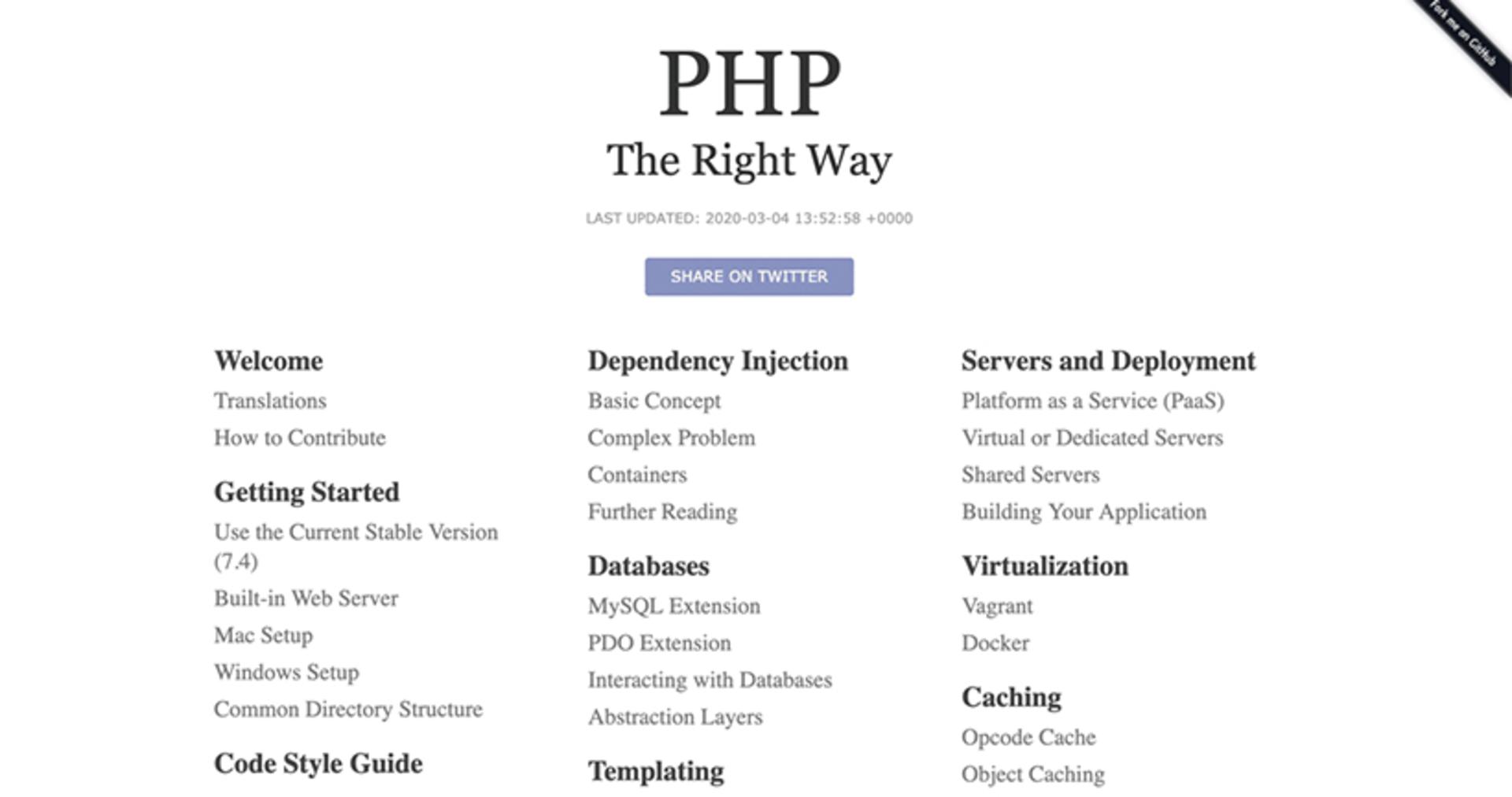 آموزش پی اچ پی php the right way