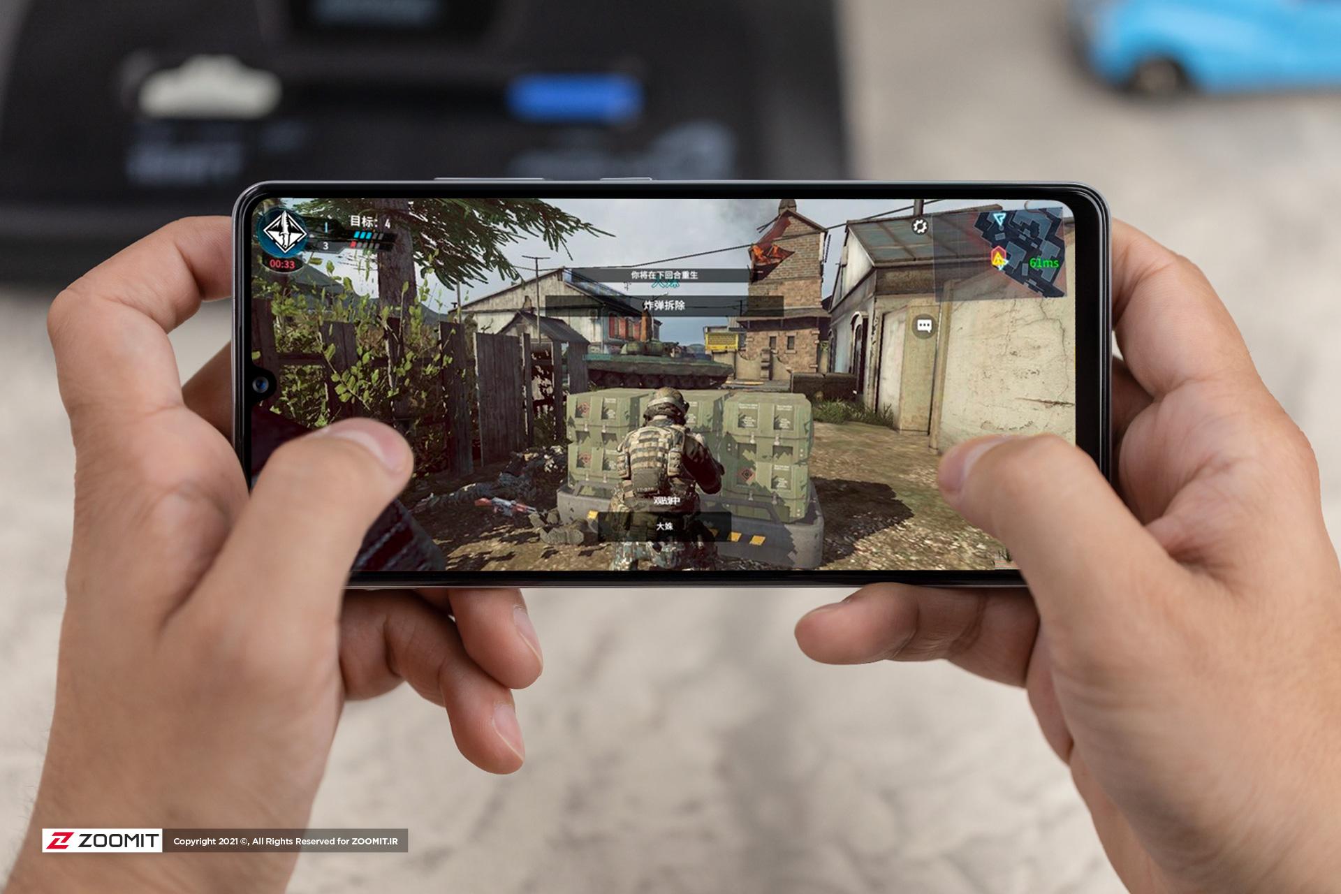 بازی با گوشی گلکسی A42 سامسونگ مدل 5G