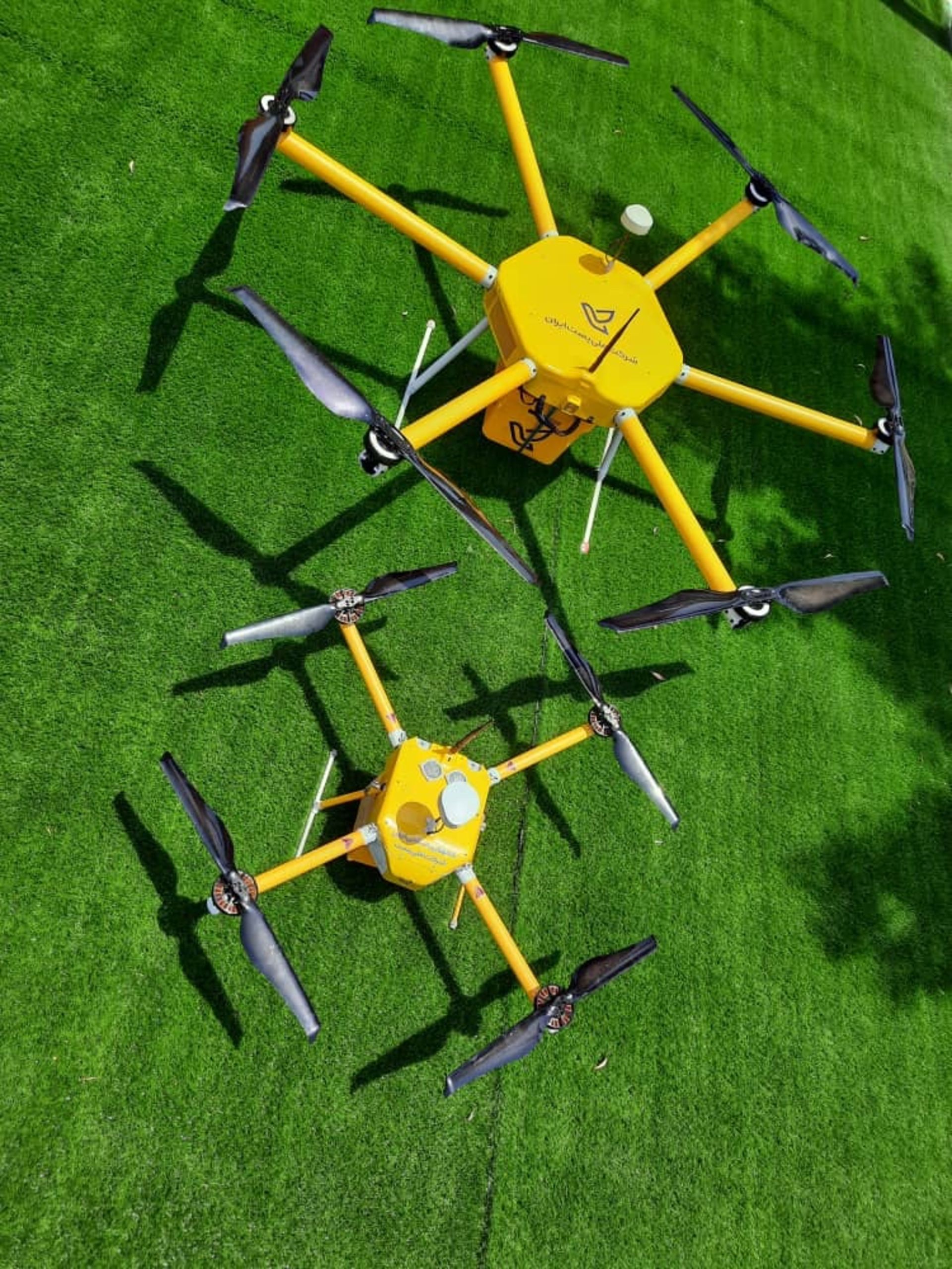 پهپادهای پستی هدی و هادی در جزیره کیش