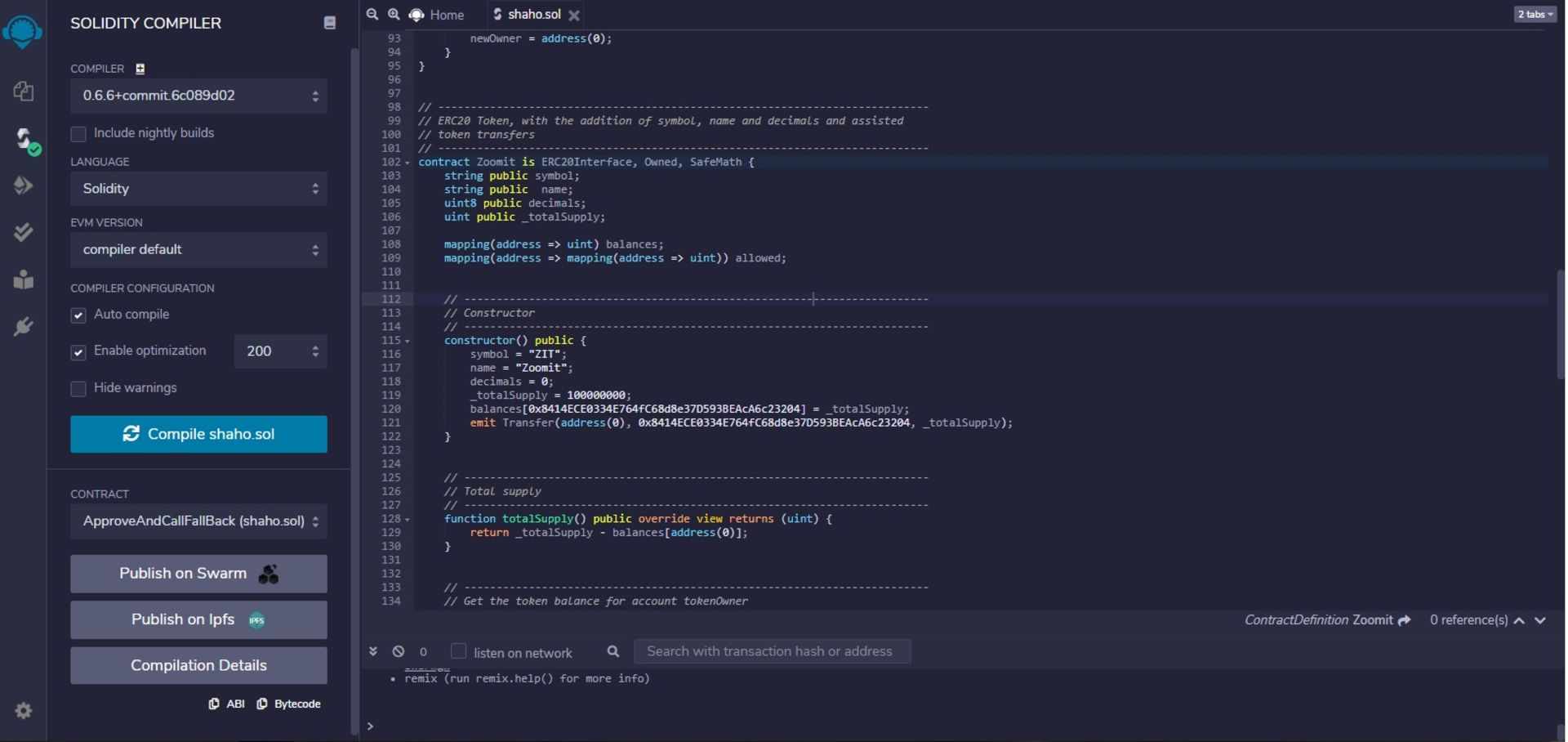 کامپایل کد در رمیکس