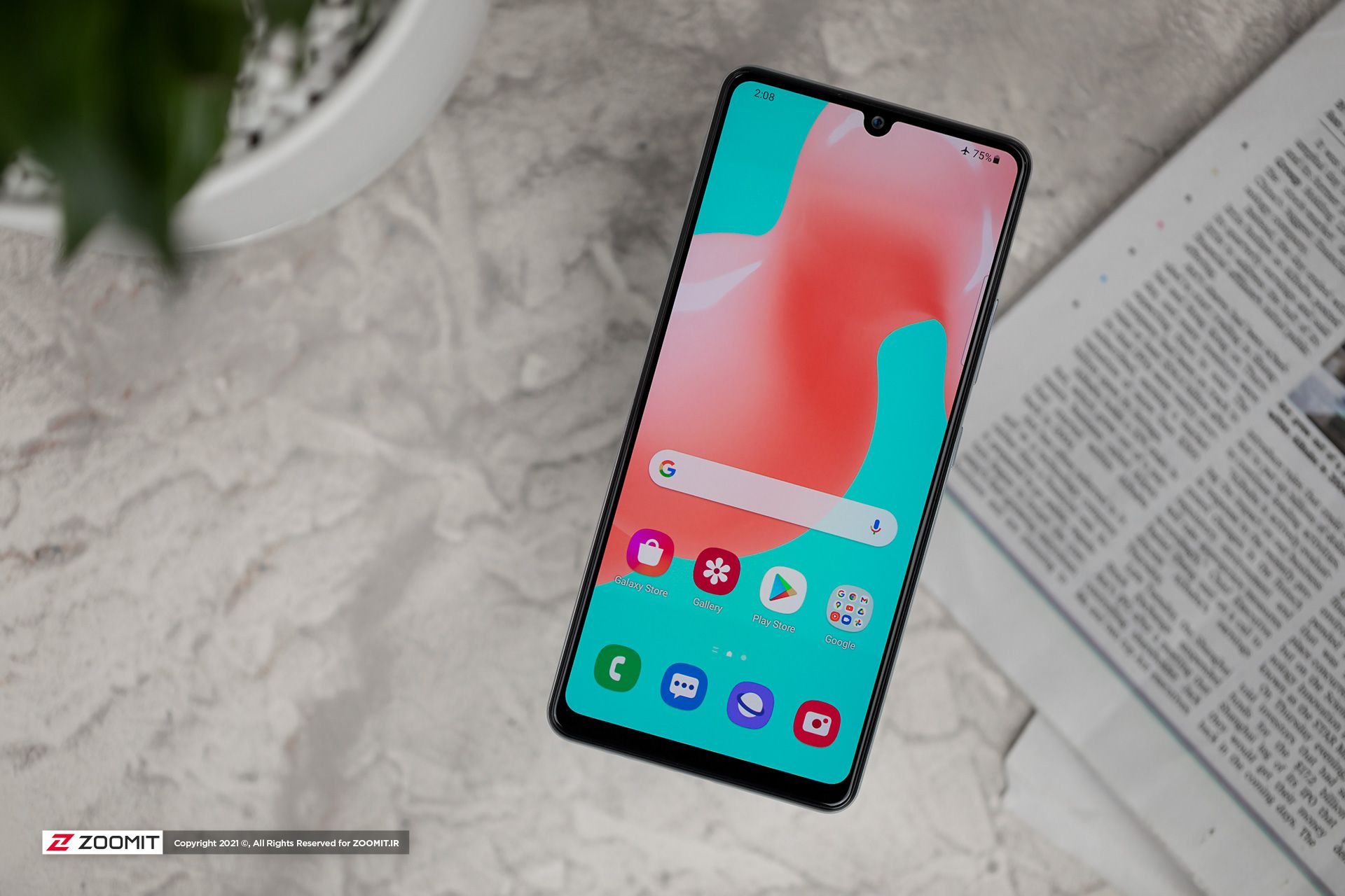صفحه نمایش گوشی گلکسی A42 سامسونگ مدل 5G