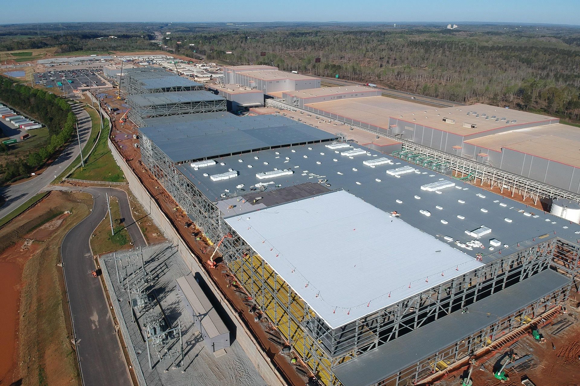 کارخانه باتری حالت جامد فورد و فولکس واگن در جورجیا / Ford Volkswagen solid state battery plant