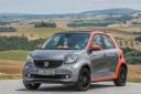 نمای جلو خودرو اسمارت فورفور Smart Forfour 2016