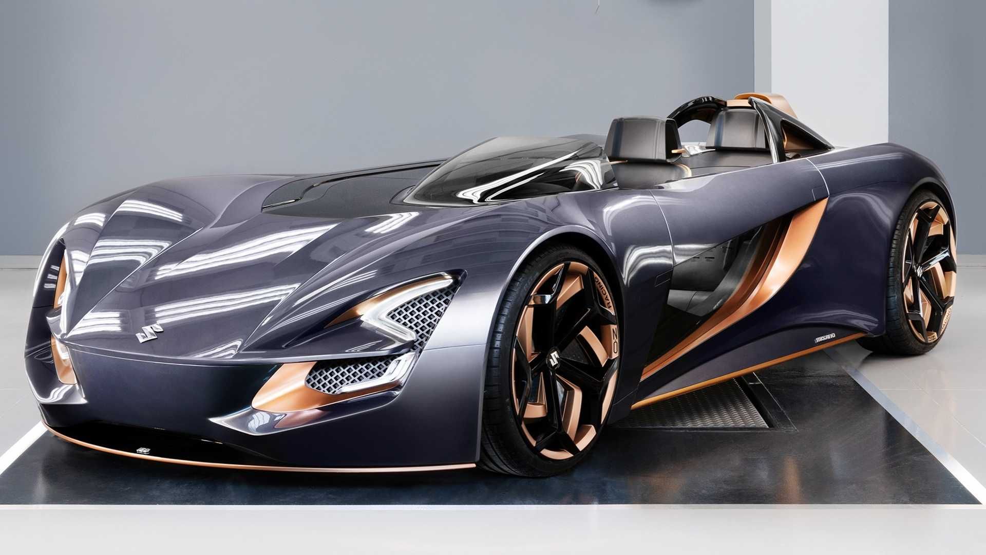 رودستر مفهومی سوزوکی میسانو / Suzuki Misano Concept Roadster با تزئینات مسی