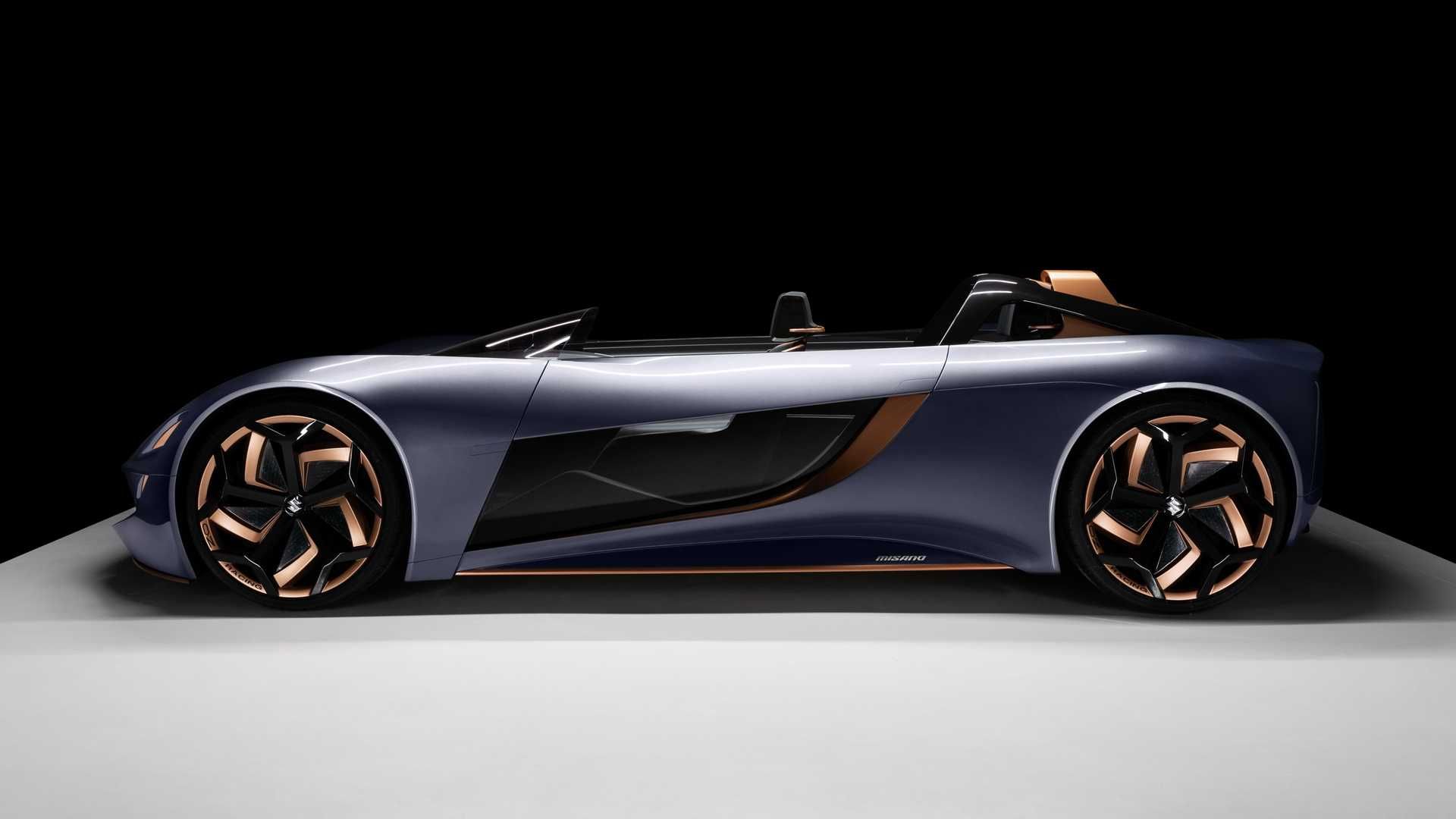 نمای جانبی رودستر مفهومی سوزوکی میسانو / Suzuki Misano Concept Roadster