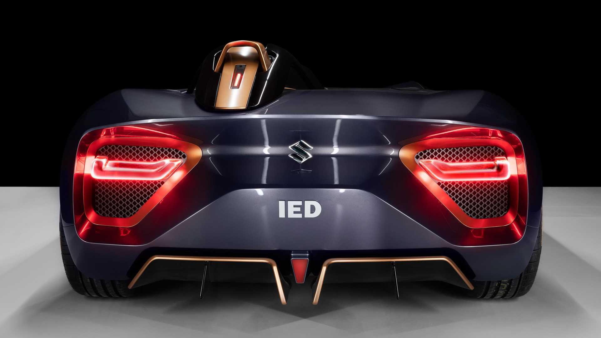 نمای عقب رودستر مفهومی سوزوکی میسانو / Suzuki Misano Concept Roadster