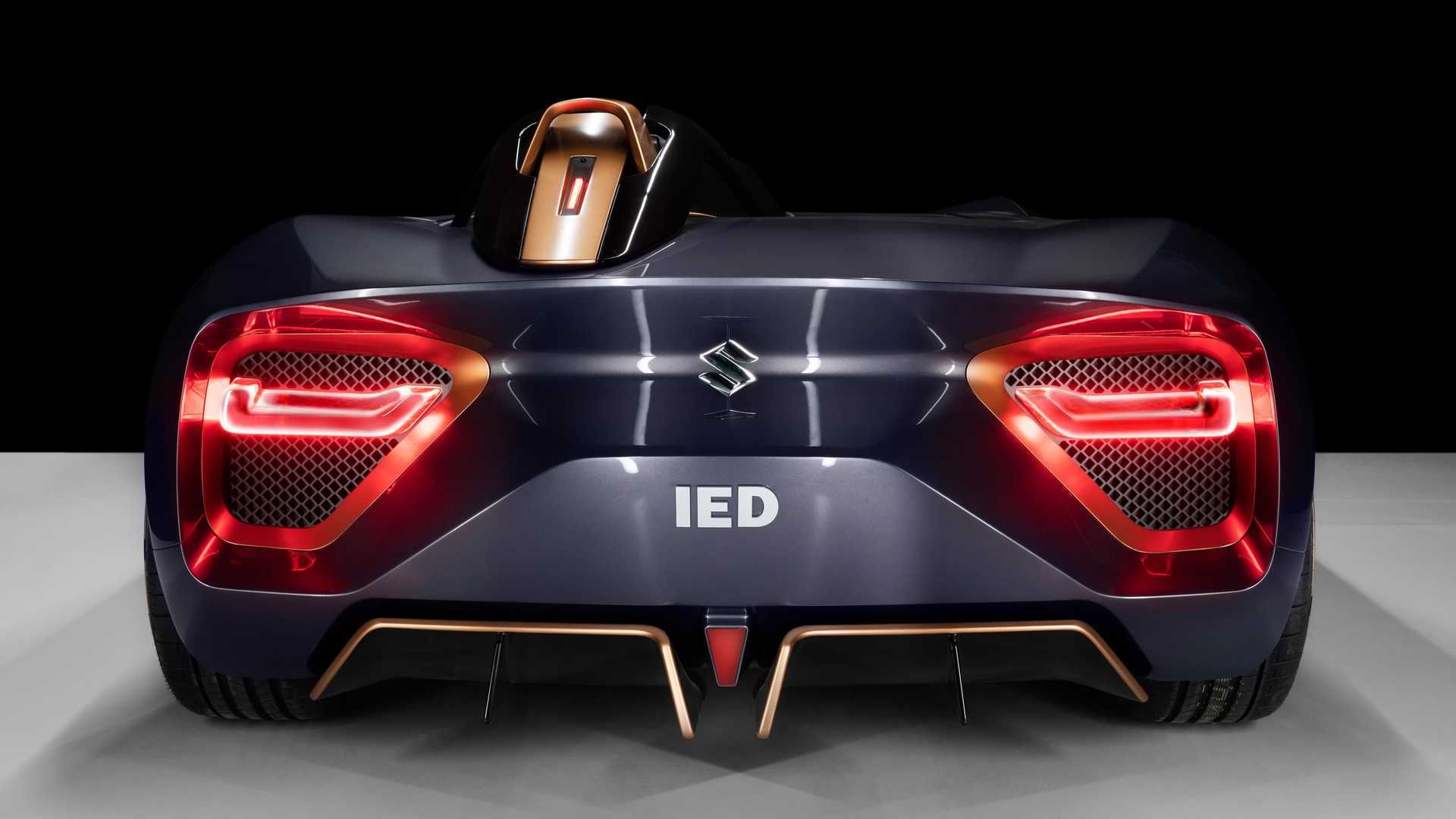 نمای عقب رودستر مفهومی سوزوکی میسانو / Suzuki Misano Concept Roadster