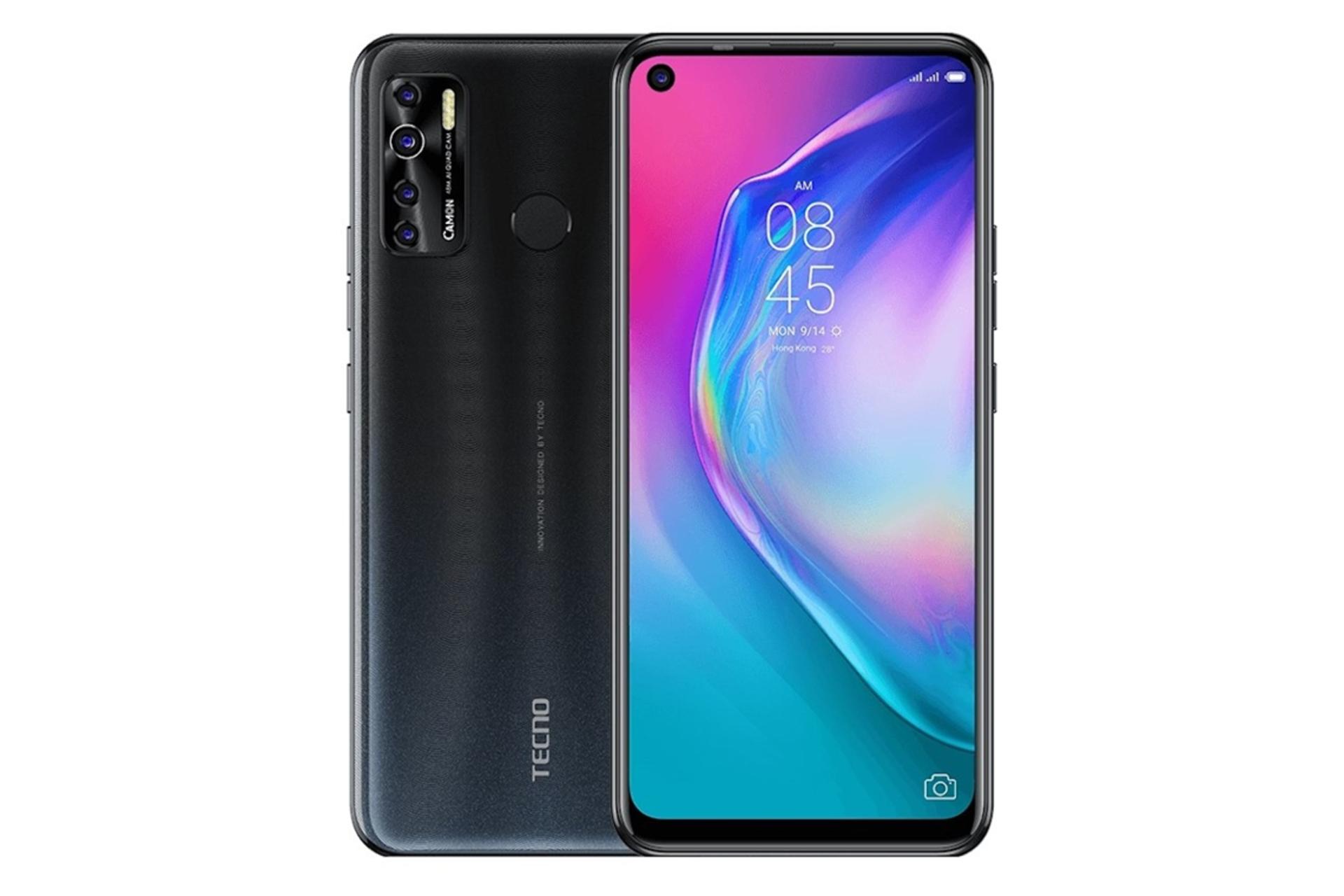 گوشی موبایل کمون 15 ایر تکنو Tecno Camon 15 Air خاکستری تیره