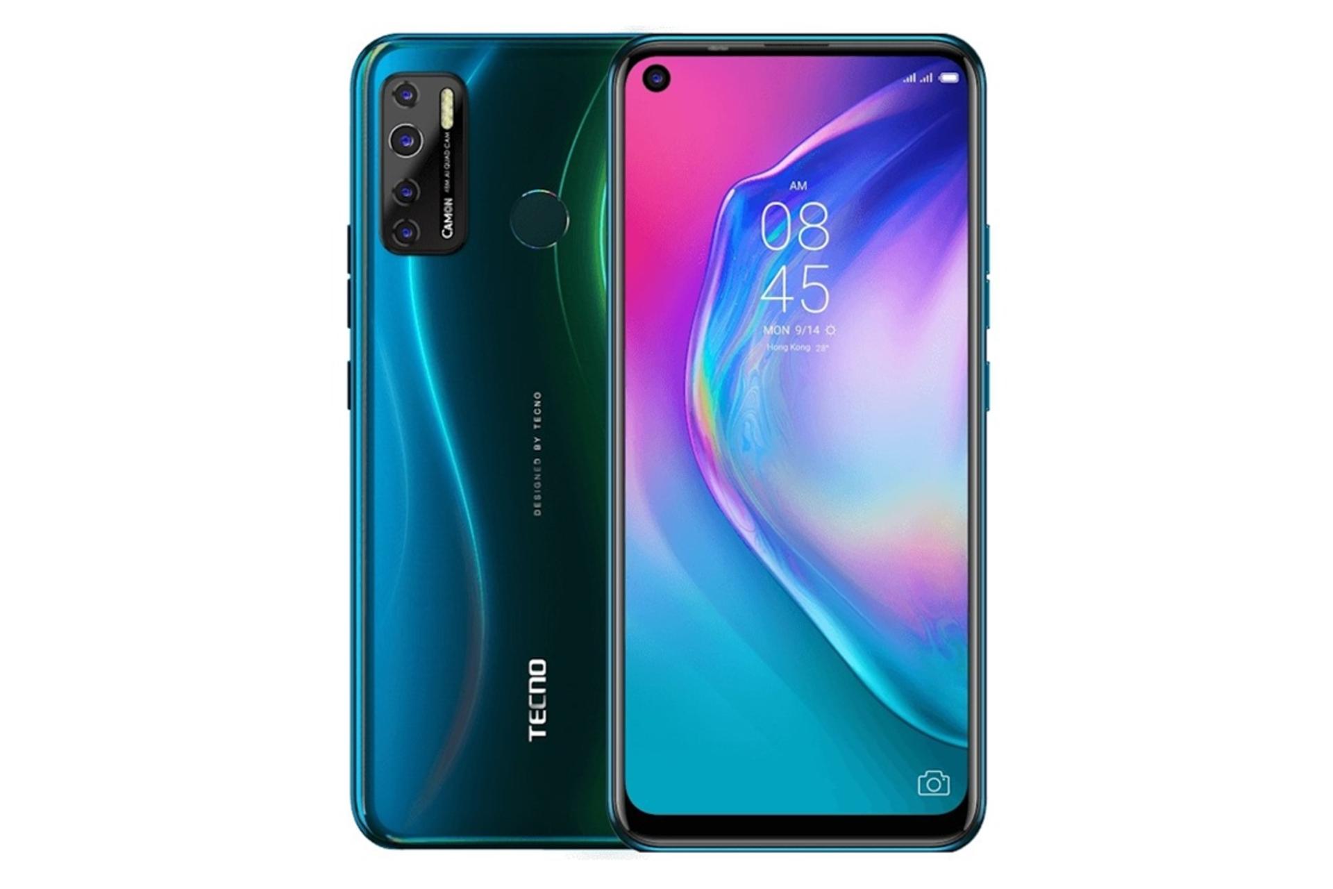 گوشی موبایل کمون 15 ایر تکنو Tecno Camon 15 Air سبز مرمری