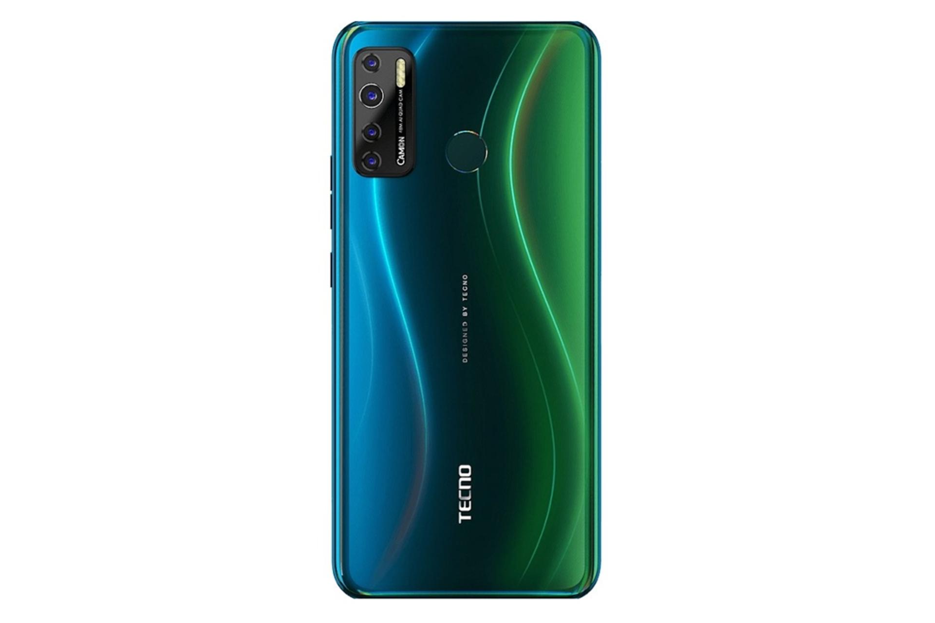 پنل پشت گوشی موبایل کمون 15 ایر تکنو Tecno Camon 15 Air سبز مرمری