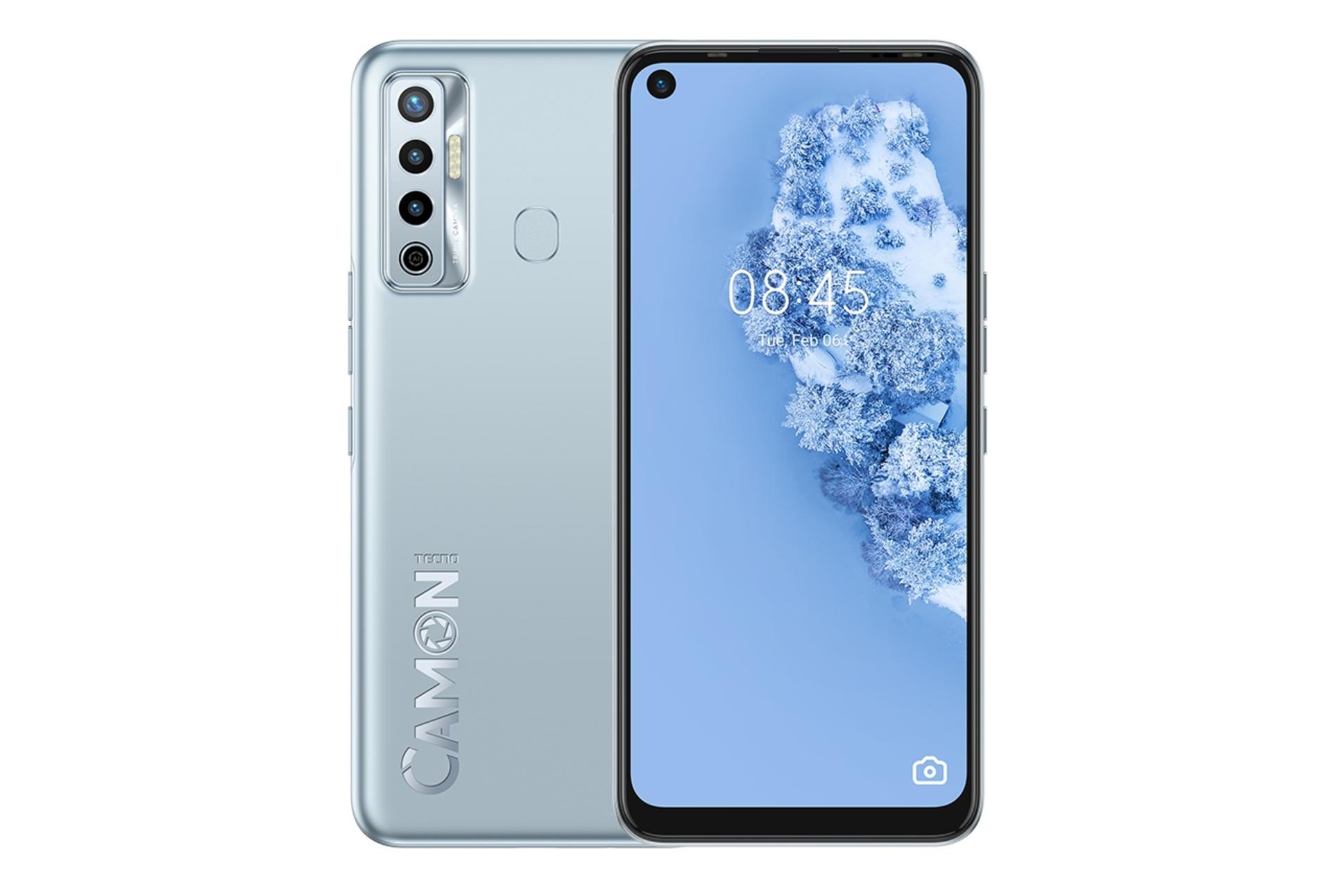 گوشی موبایل کمون 17 تکنو Tecno Camon 17 نقره ای