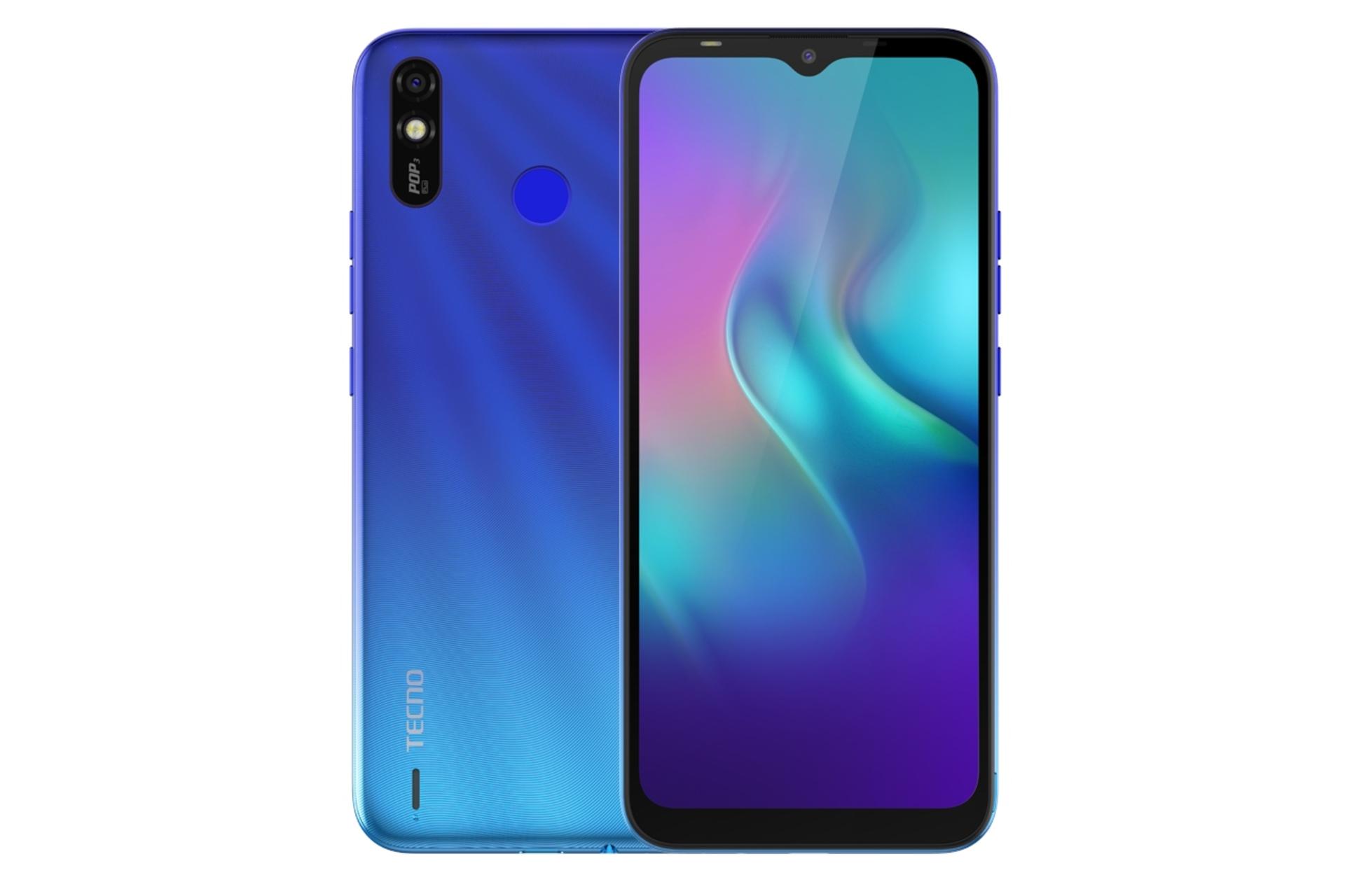 گوشی موبایل پاپ 3 پلاس تکنو Tecno Pop 3 Plus آبی