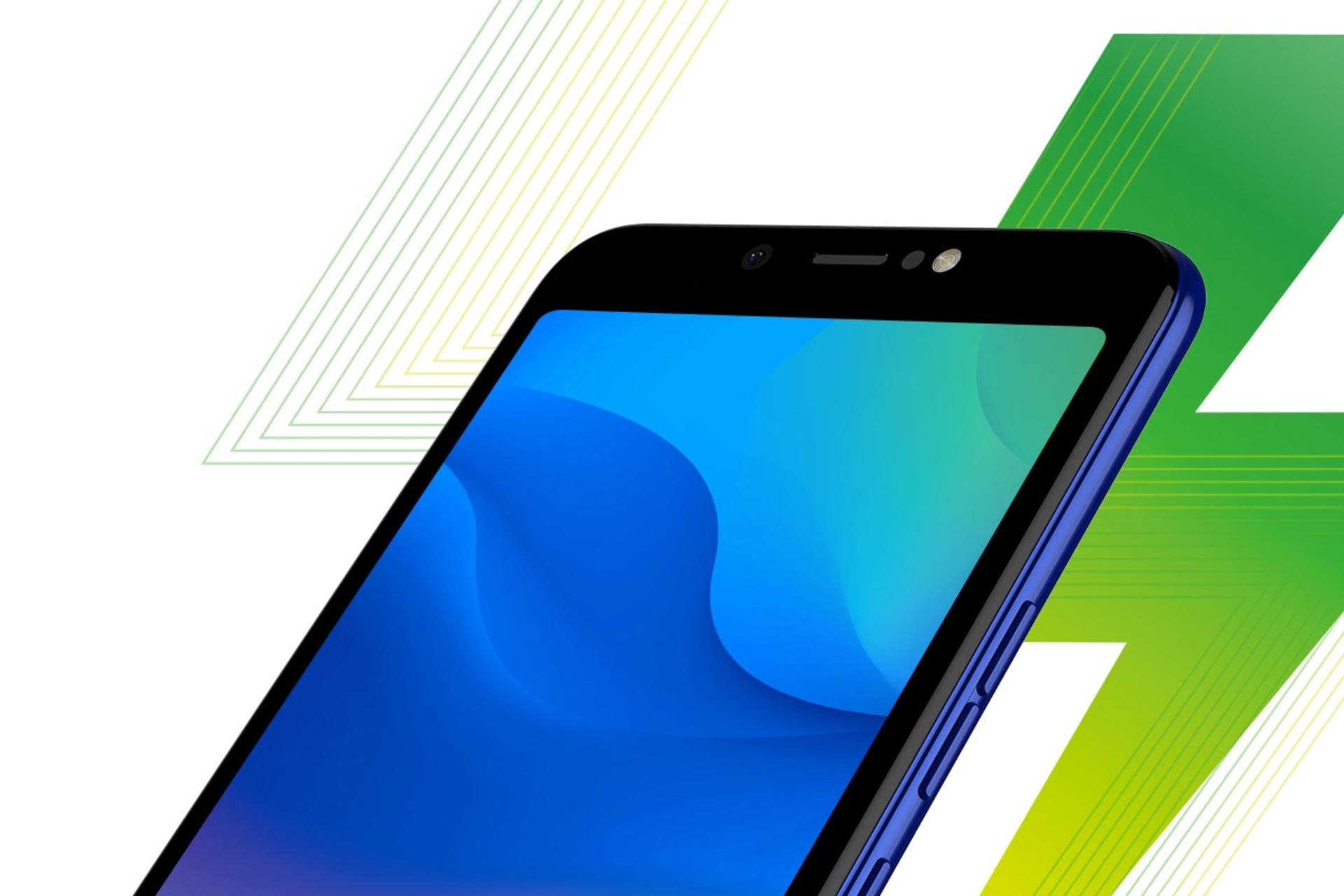 نمای کناری گوشی موبایل تکنو Pouvoir 3 ایر Tecno Pouvoir 3 Air