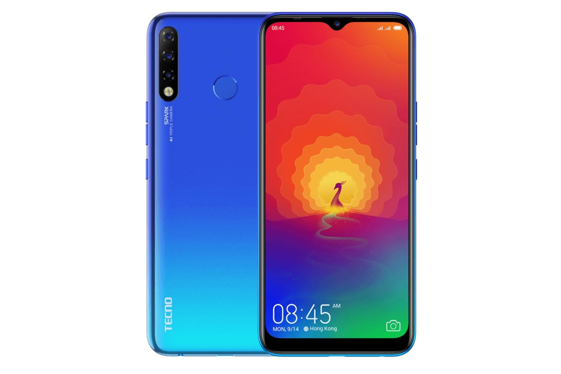 گوشی موبایل اسپارک 4 تکنو Tecno Spark 4 آبی