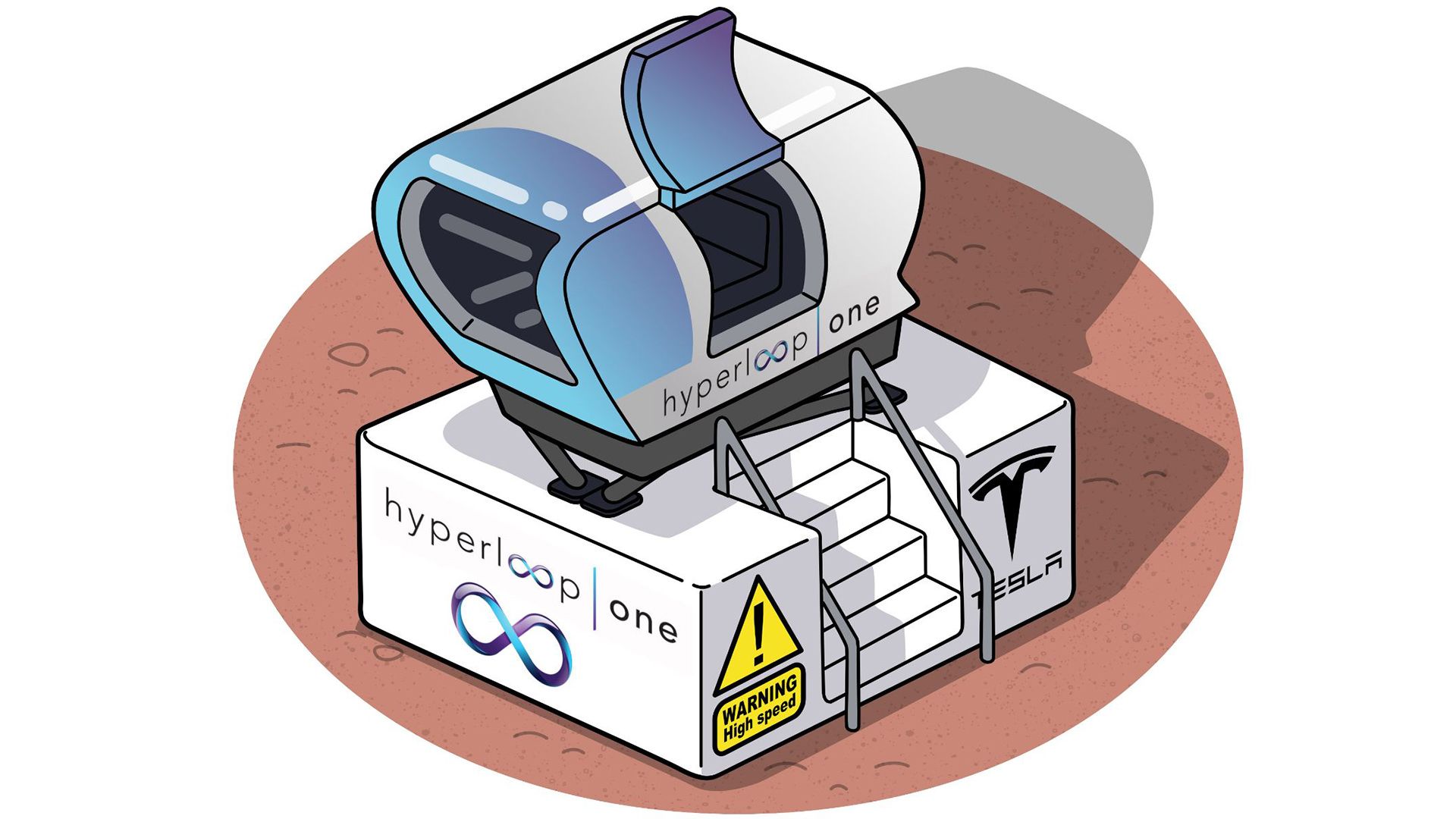 واقعیت مجازی هایپرلوپ تسلا / Tesla Hyperloop Motion Simulator