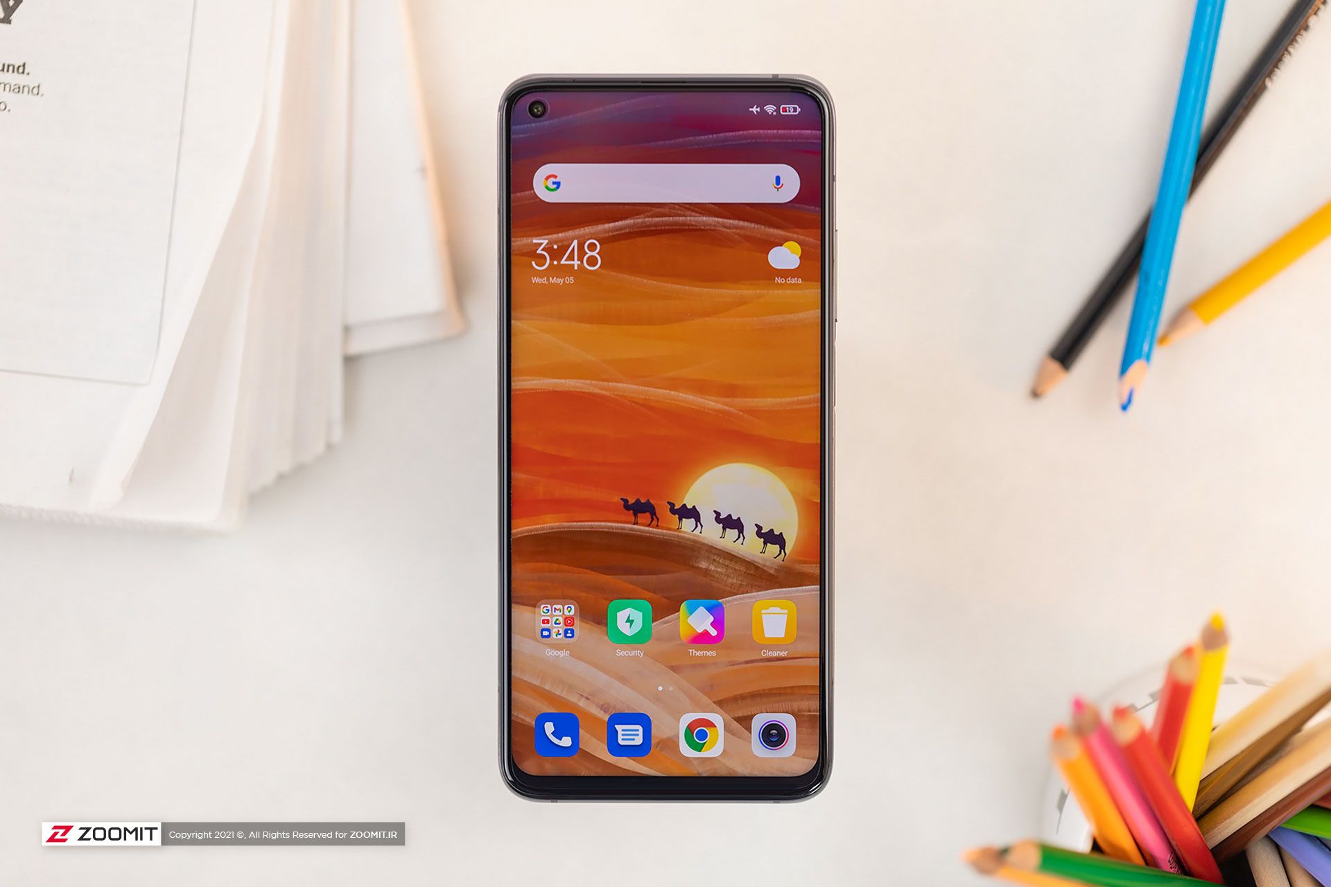 طراحی جلو و صفحه نمایش گوشی شیائومی می 10 تی