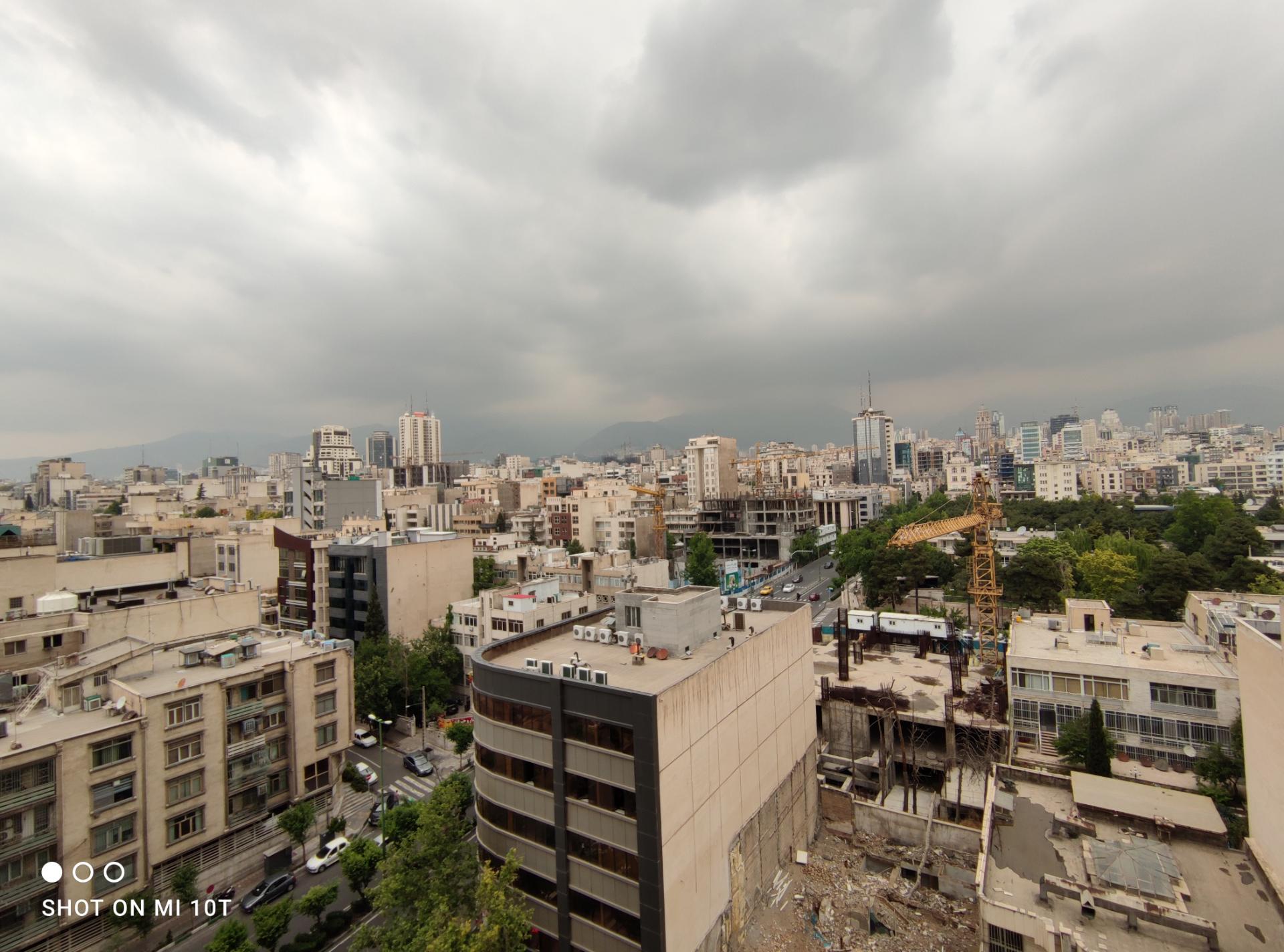 نمونه عکس دوربین اولتراواید شیائومی می 10 تی - نمای شمالی خیابان جردن