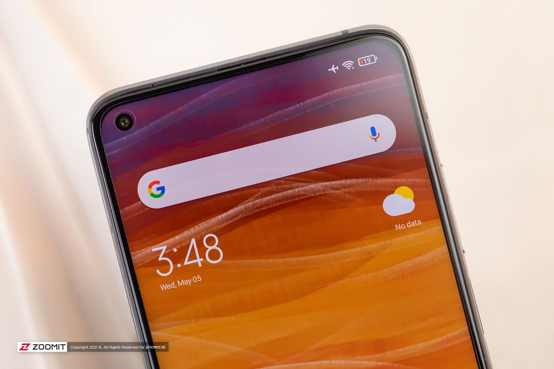 حرفه دوربین سلفی و حاشیه بالای صفحه نمایش گوشی شیائومی می 10 تی