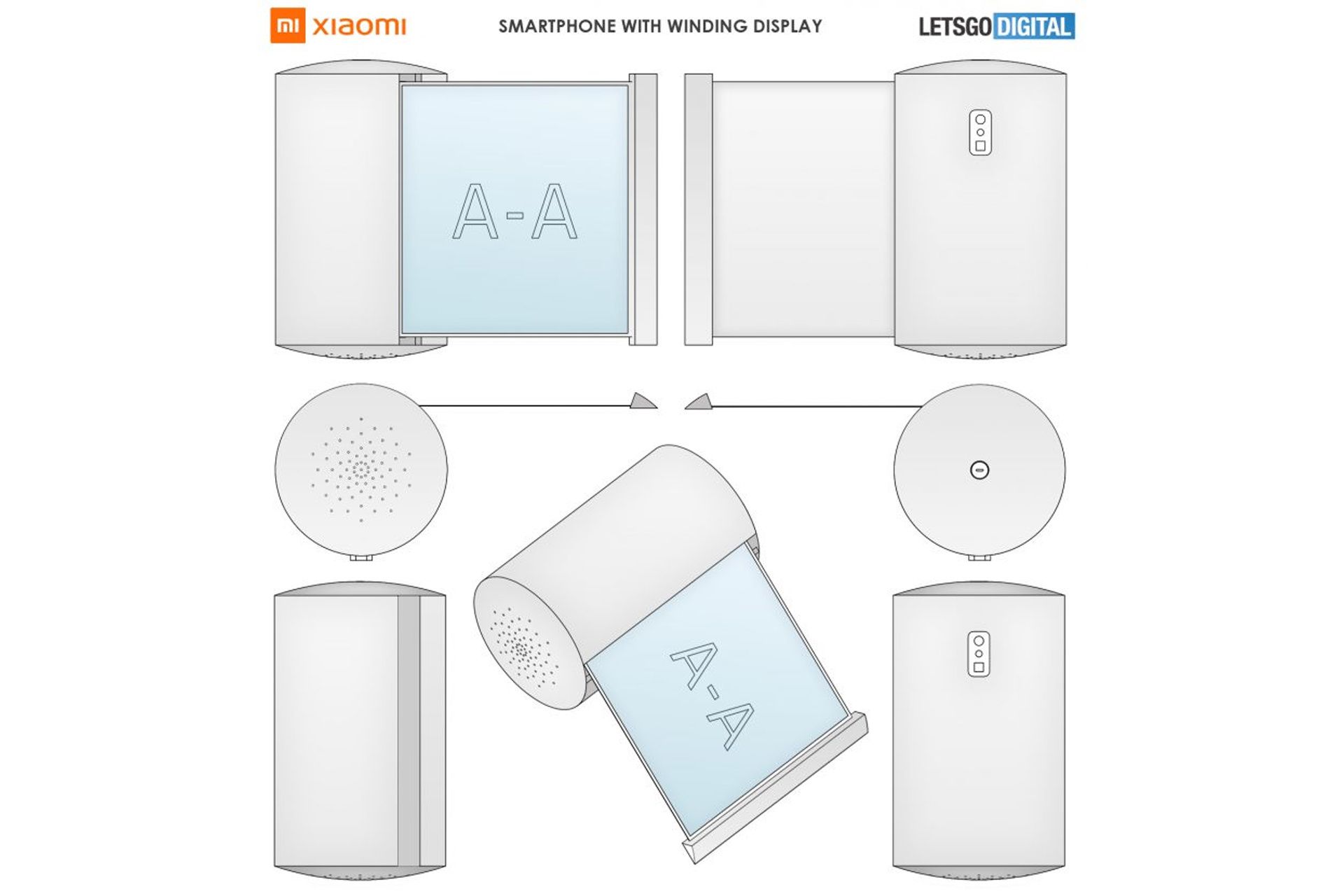 پتنت شیائومی / Xiaomi ترکیب گوشی هوشمند و اسپیکر هوشمند