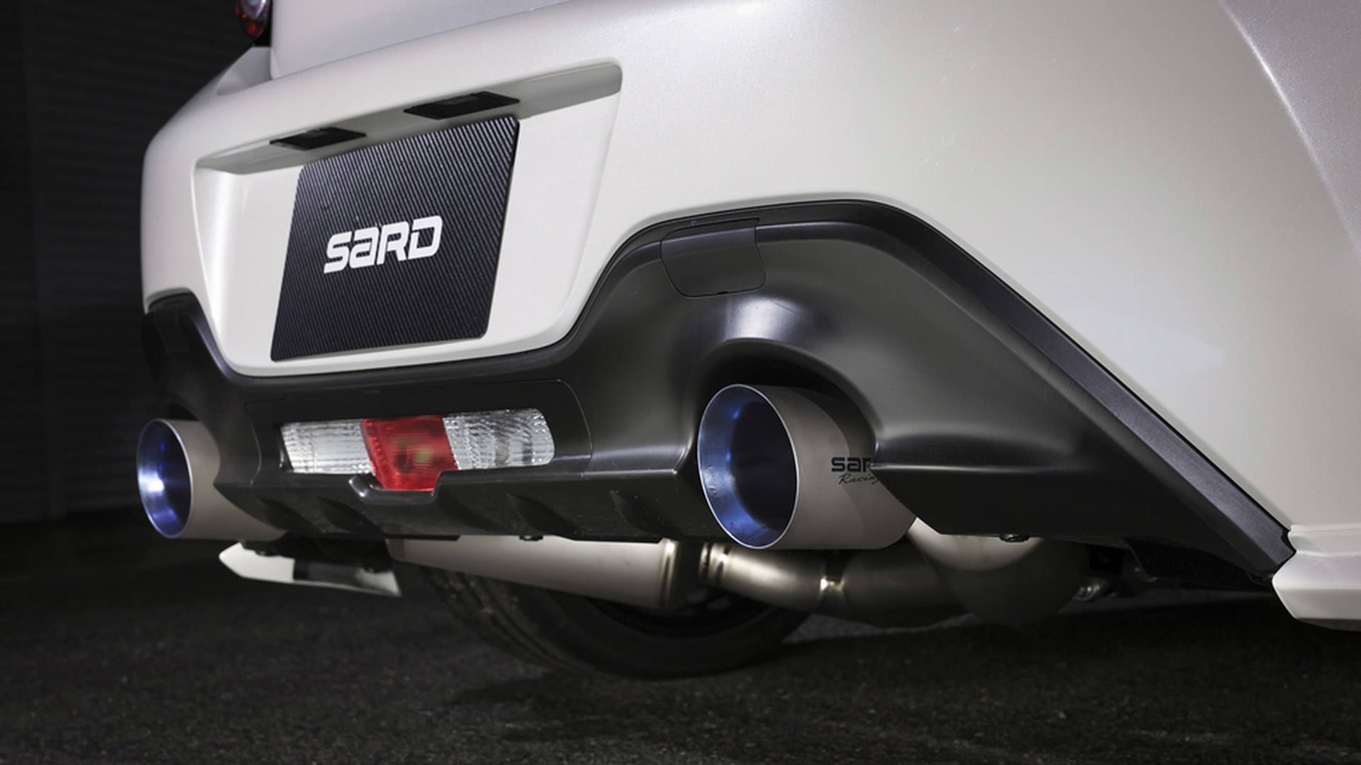 خروجی اگزوز  مفهومی تویوتا جی آر 86 جی تی وان / Toyota GR 86 GT1 تیونینگ SARD 