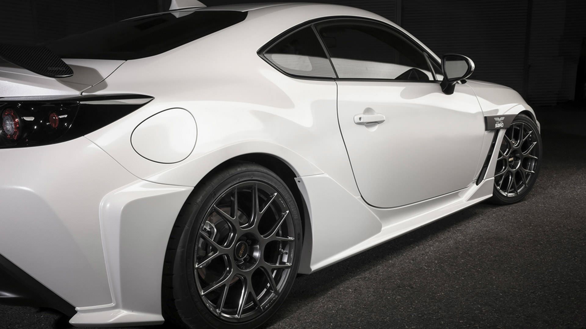 نمای جانبی مفهومی تویوتا جی آر 86 جی تی وان / Toyota GR 86 GT1 تیونینگ SARD 