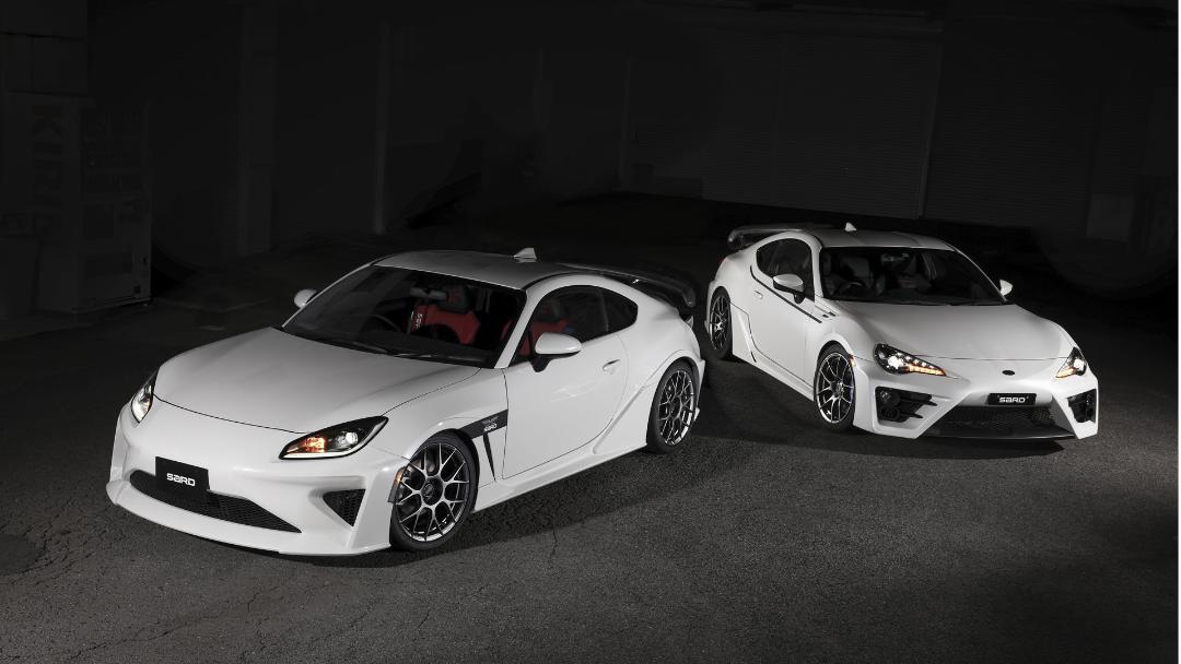 نمای جلو مفهومی تویوتا جی آر 86 جی تی وان / Toyota GR 86 GT1 تیونینگ SARD 