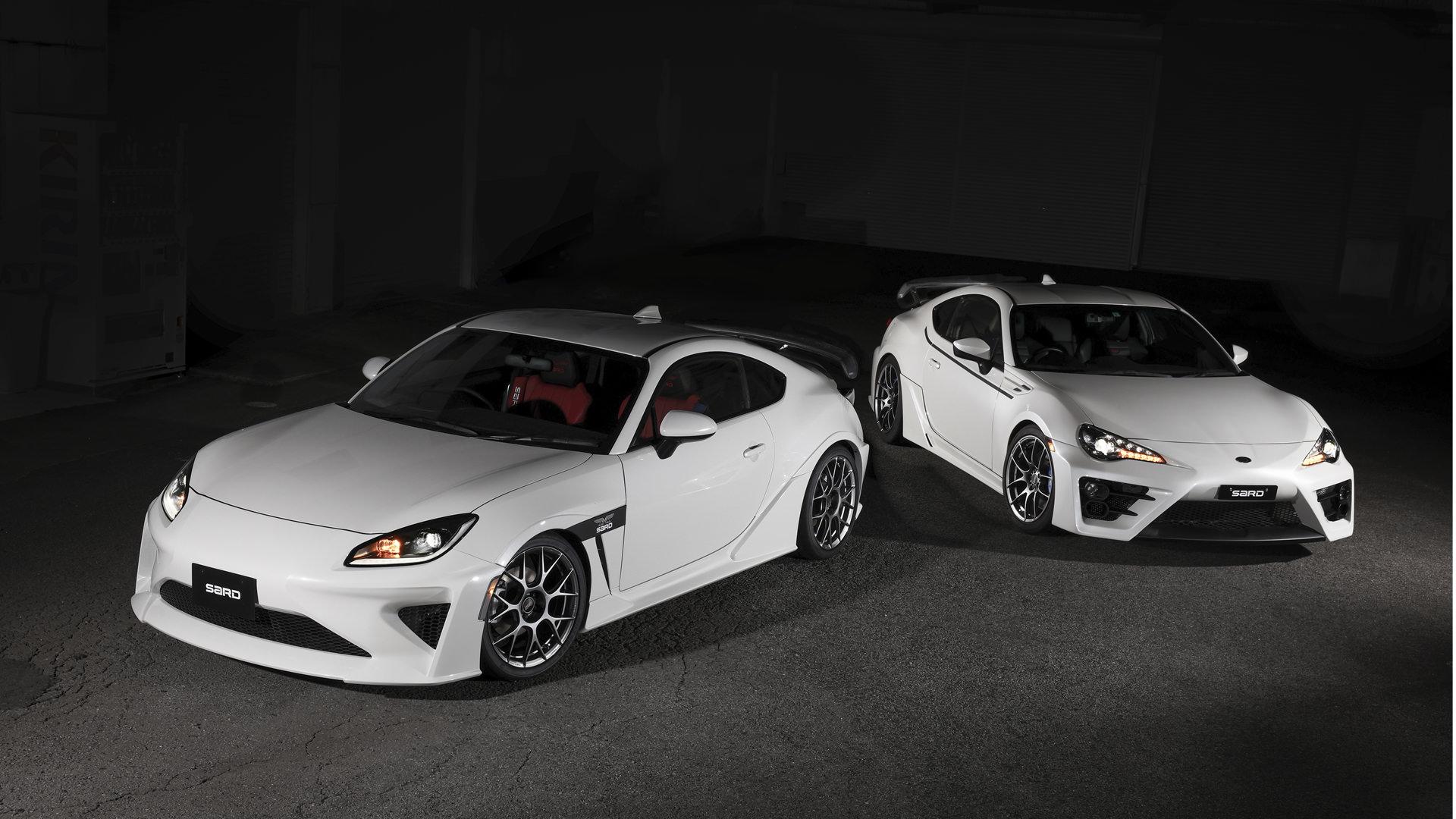 نمای جلو مفهومی تویوتا جی آر 86 جی تی وان / Toyota GR 86 GT1 تیونینگ SARD 