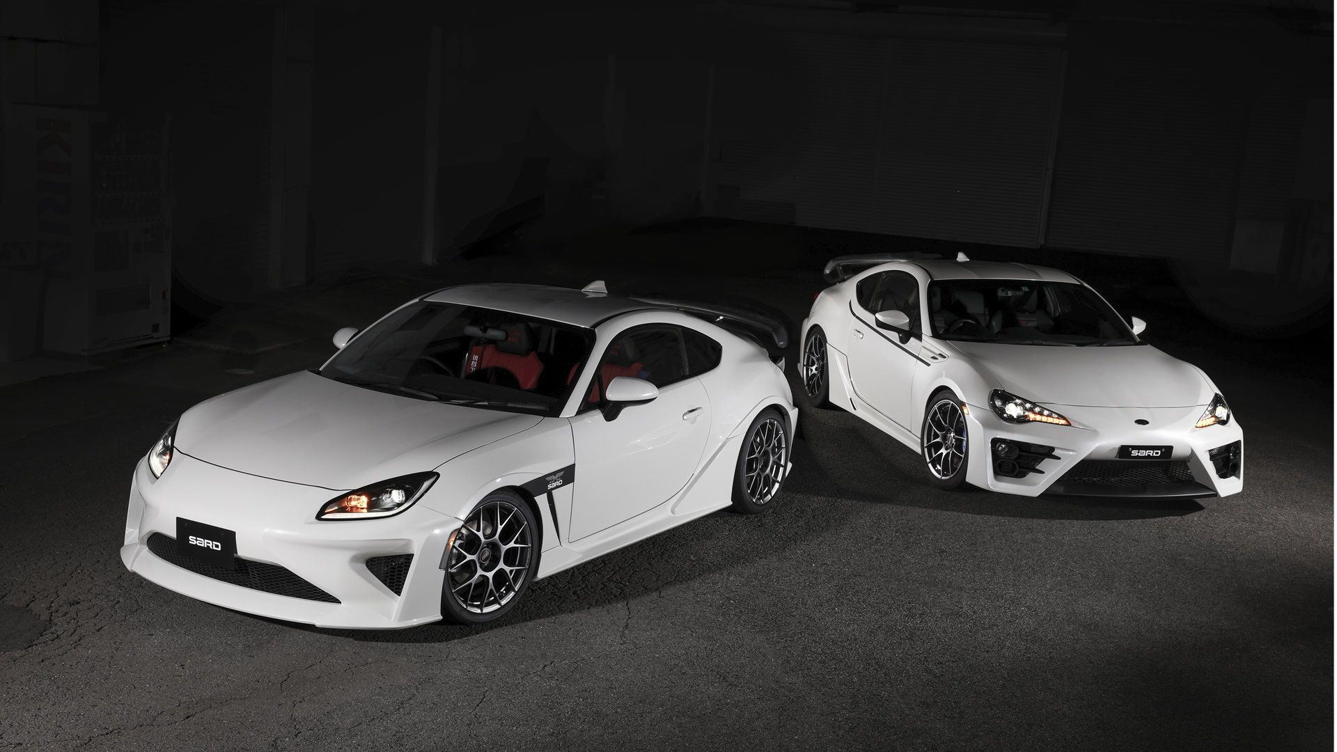 نمای جلو مفهومی تویوتا جی آر 86 جی تی وان / Toyota GR 86 GT1 تیونینگ SARD 