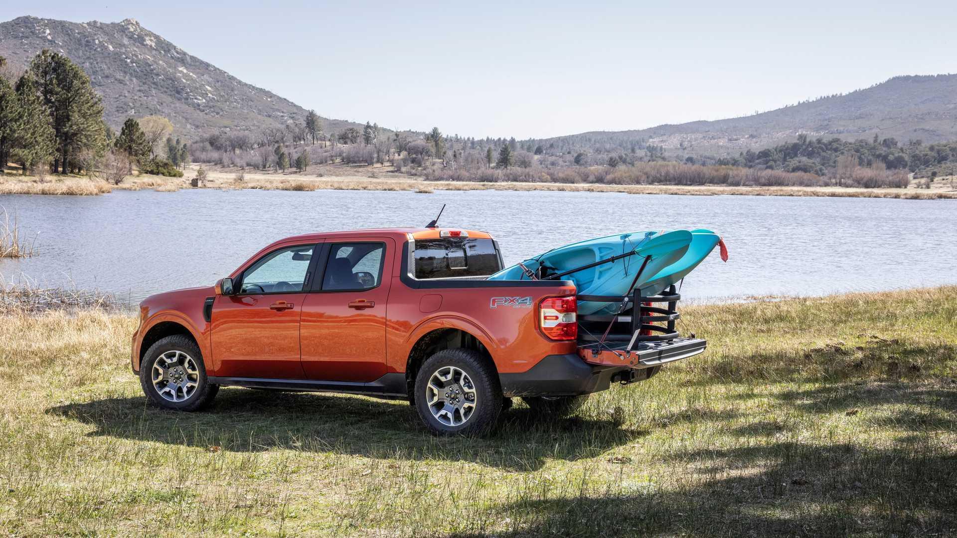 Ford Maverick 2022 نمای جانبی فورد موریک
