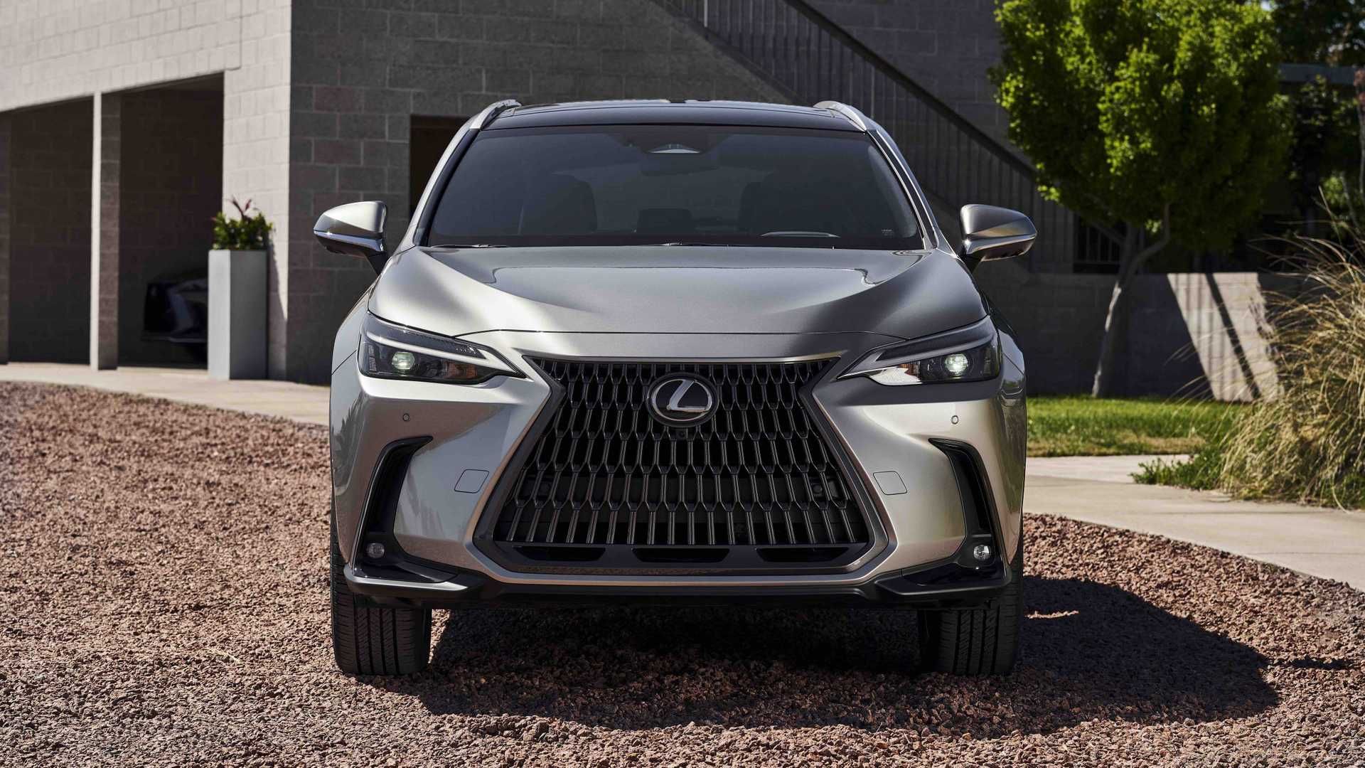 LEXUS NX 2022 نمای جلو نسل جدید لکسوس ان ایکس