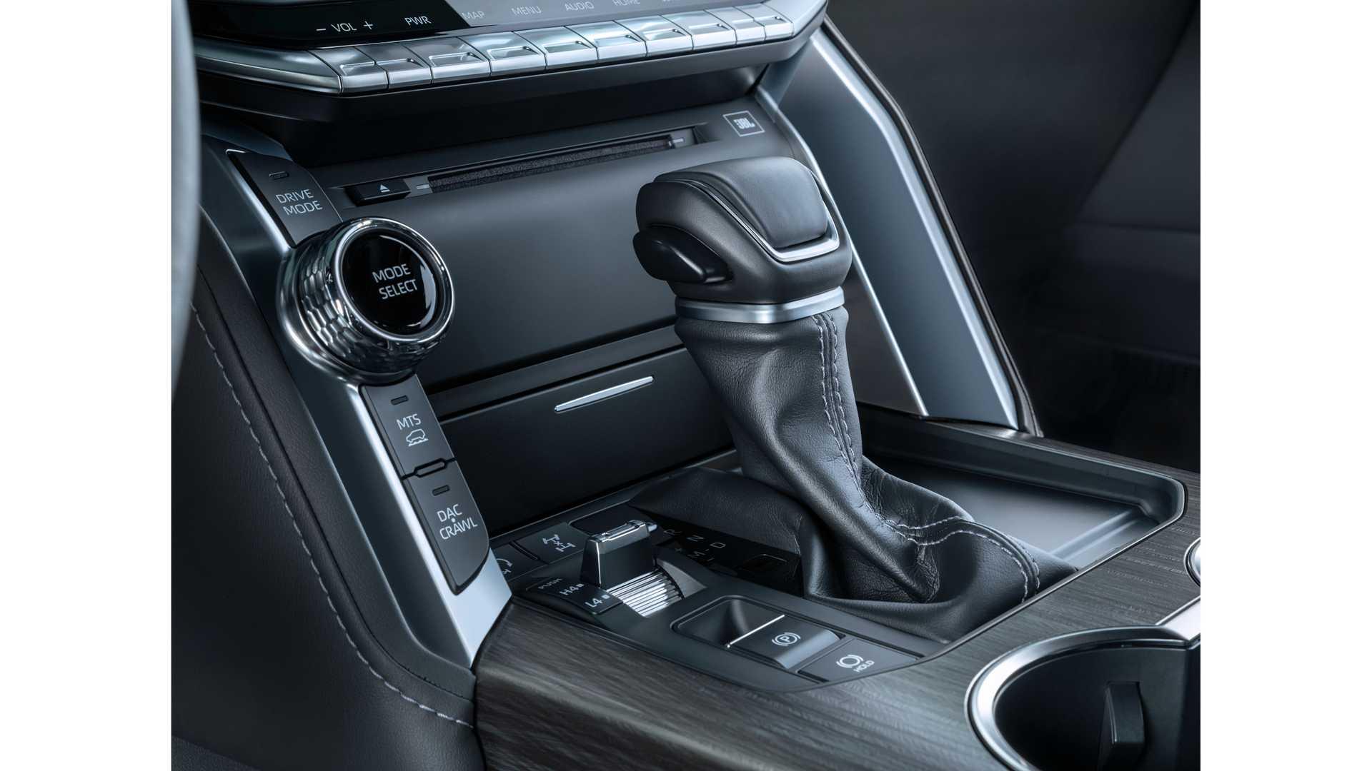 Toyota Land Cruiser 2022 تویوتا لندکروزر 300 نمای دسته دنده