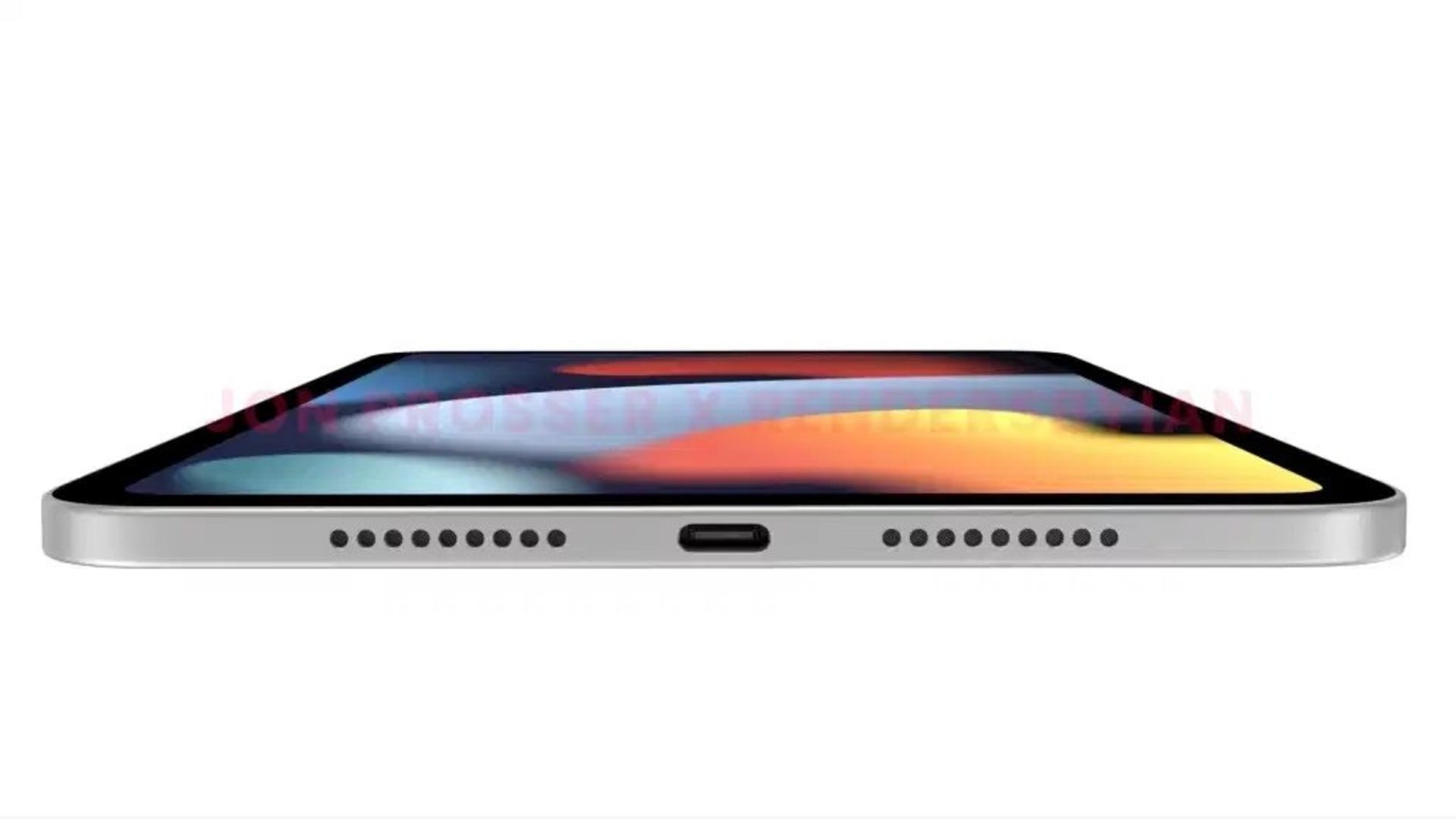 نمایی از درگاه USB-C آیپد مینی ۶