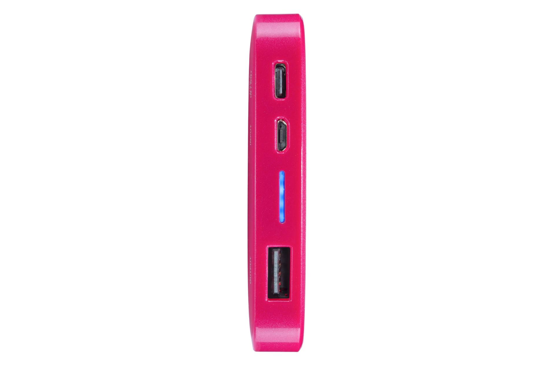 درگاه پاور بانک ای دیتا T5000C با ظرفیت 5000 میلی‌آمپر ساعت ADATA T5000C 5000mAh