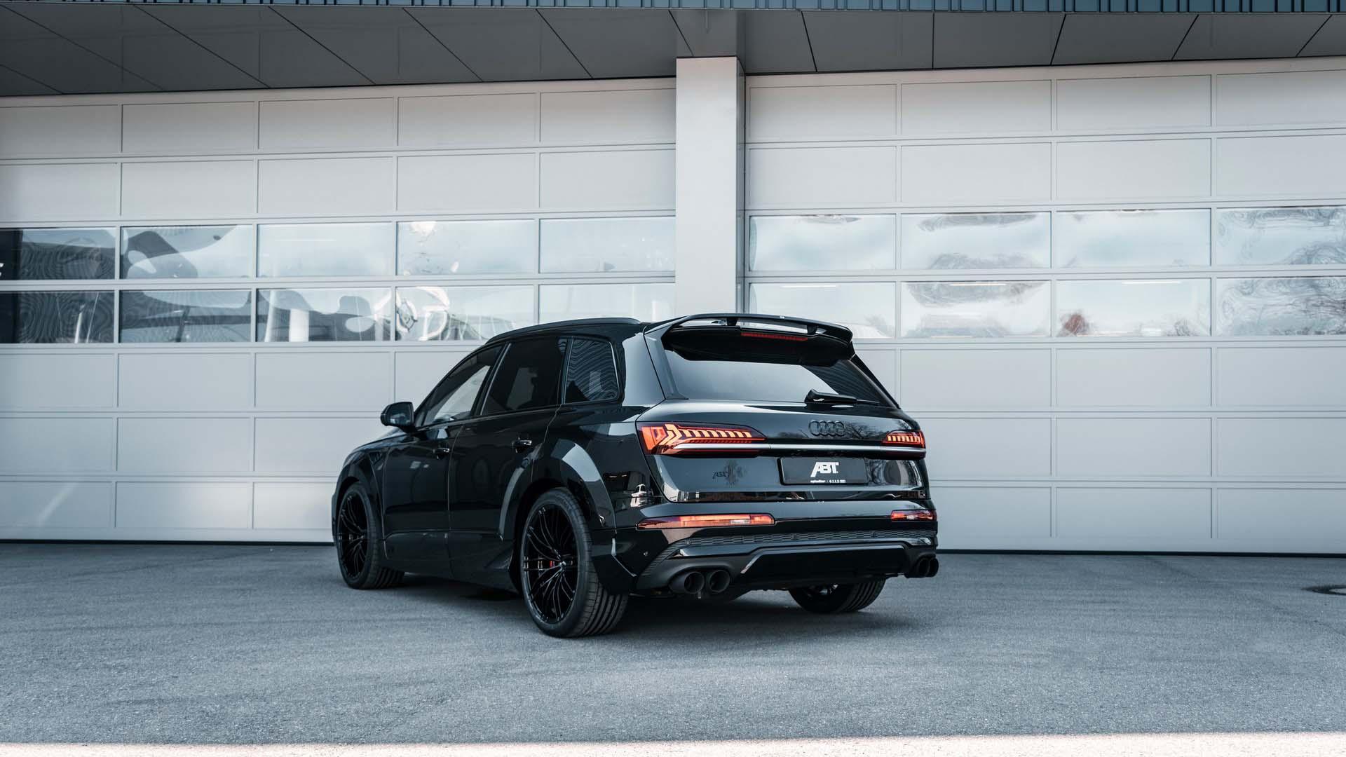 نمای سه چهارم عقب آئودی اس کیو 7 تیونینگ ای بی تی اسپرتس‌لاین / ABT Sportsline Audi SQ7