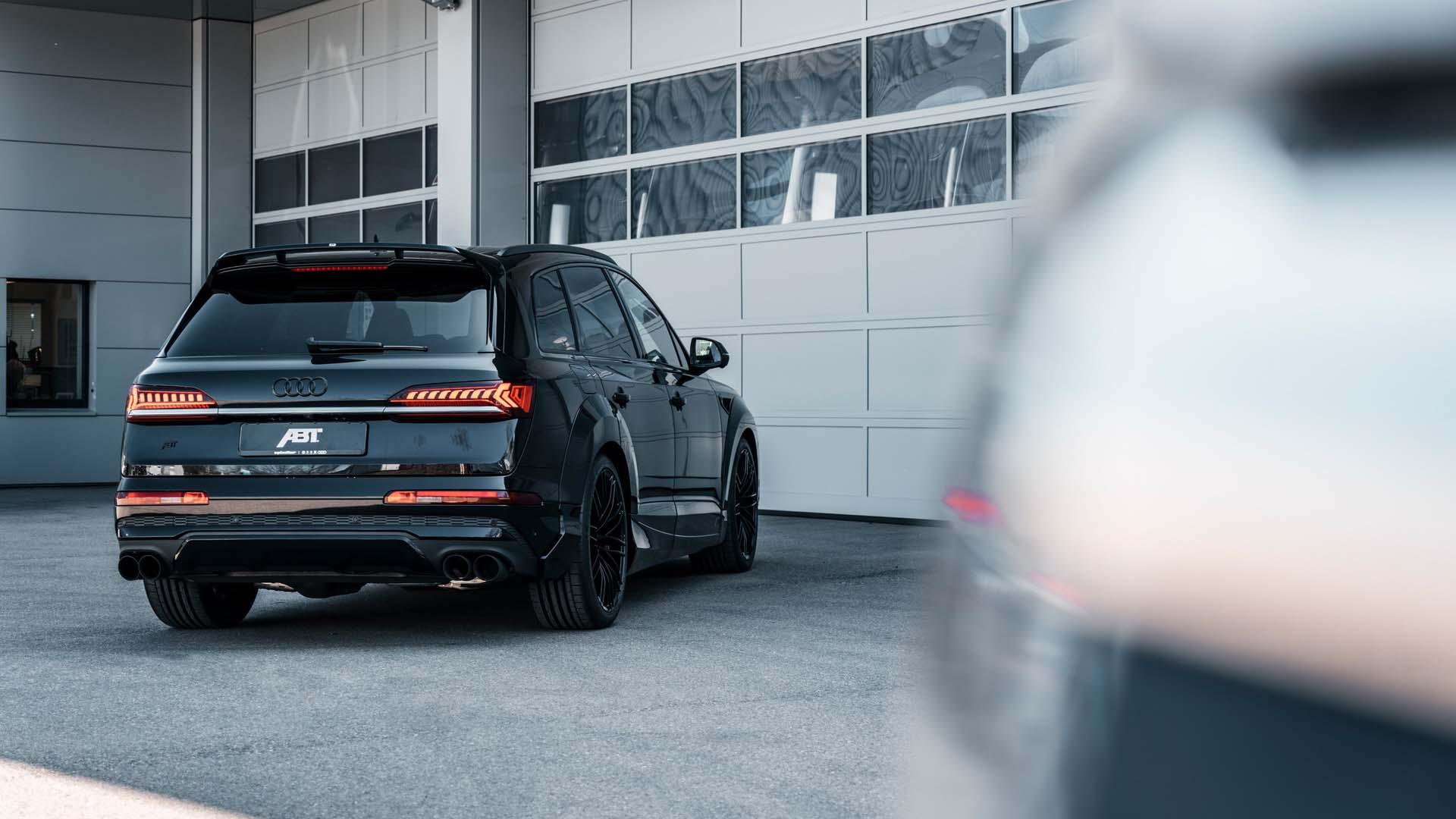 نمای عقب آئودی اس کیو 7 تیونینگ ای بی تی اسپرتس‌لاین / ABT Sportsline Audi SQ7