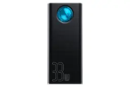 پاور بانک باسئوس Baseus Amblight BS-30KP303 30000mAh با ظرفیت 30000 میلی‌آمپر ساعت مشکی