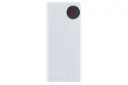پاور بانک باسئوس Baseus Mulight BS-30KP302 30000mAh با ظرفیت 30000 میلی‌آمپر ساعت سفید