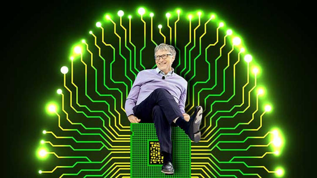 بیل گیتس میکروچیپ