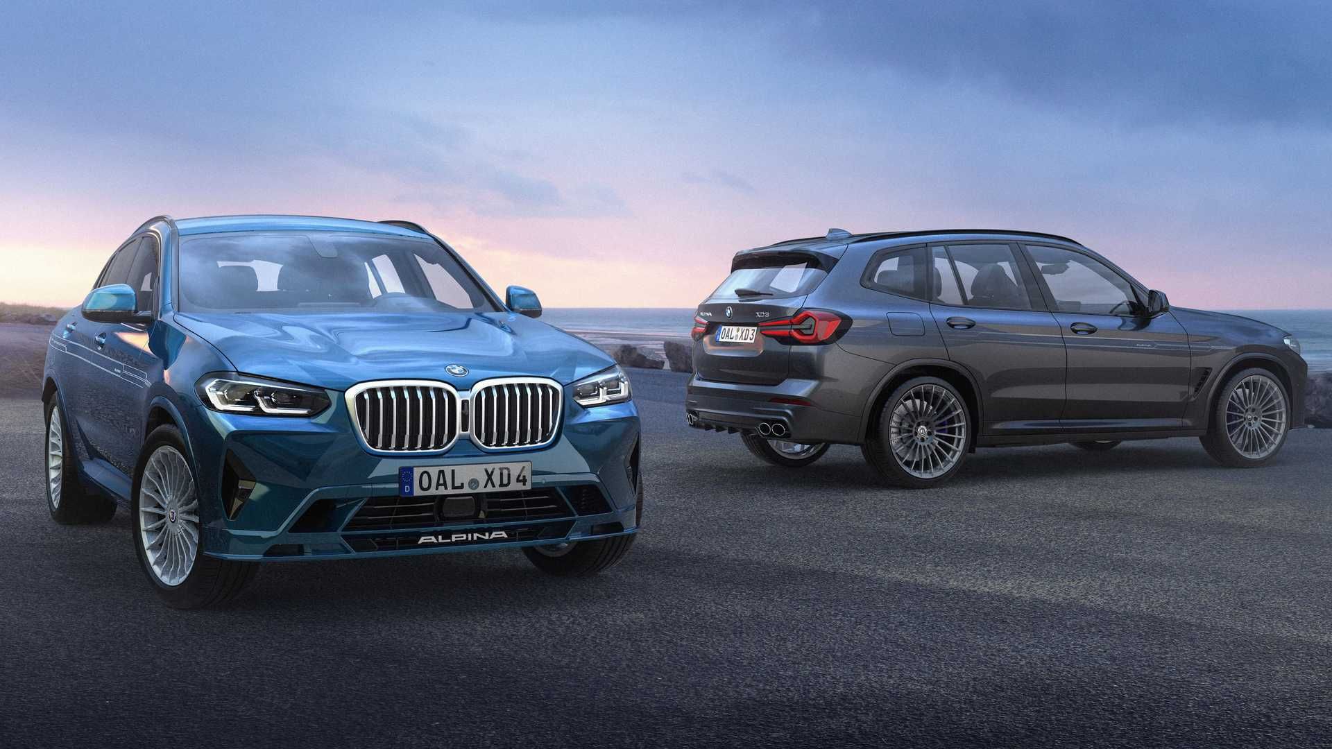 نمای جلو  کراس اور بی ام و آلپینا ایکس دی 4 / BMW Alpina XD4