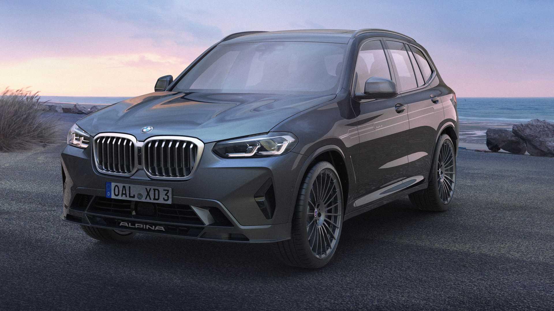 نمای جلو کراس اور بی ام و آلپینا ایکس دی 3 / BMW Alpina XD3