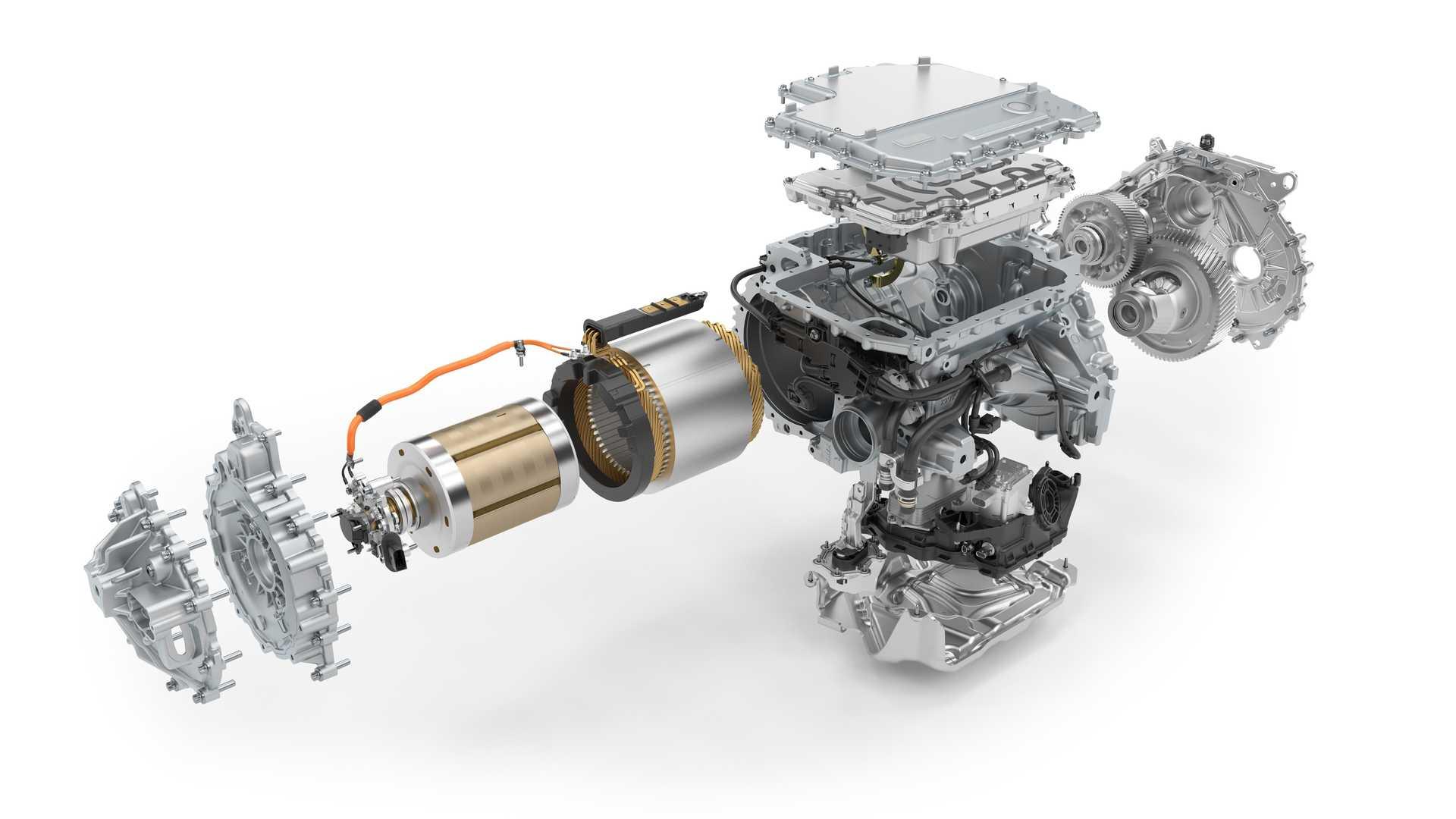نمای موتور BMW i4 بی ام و آی4 برقی
