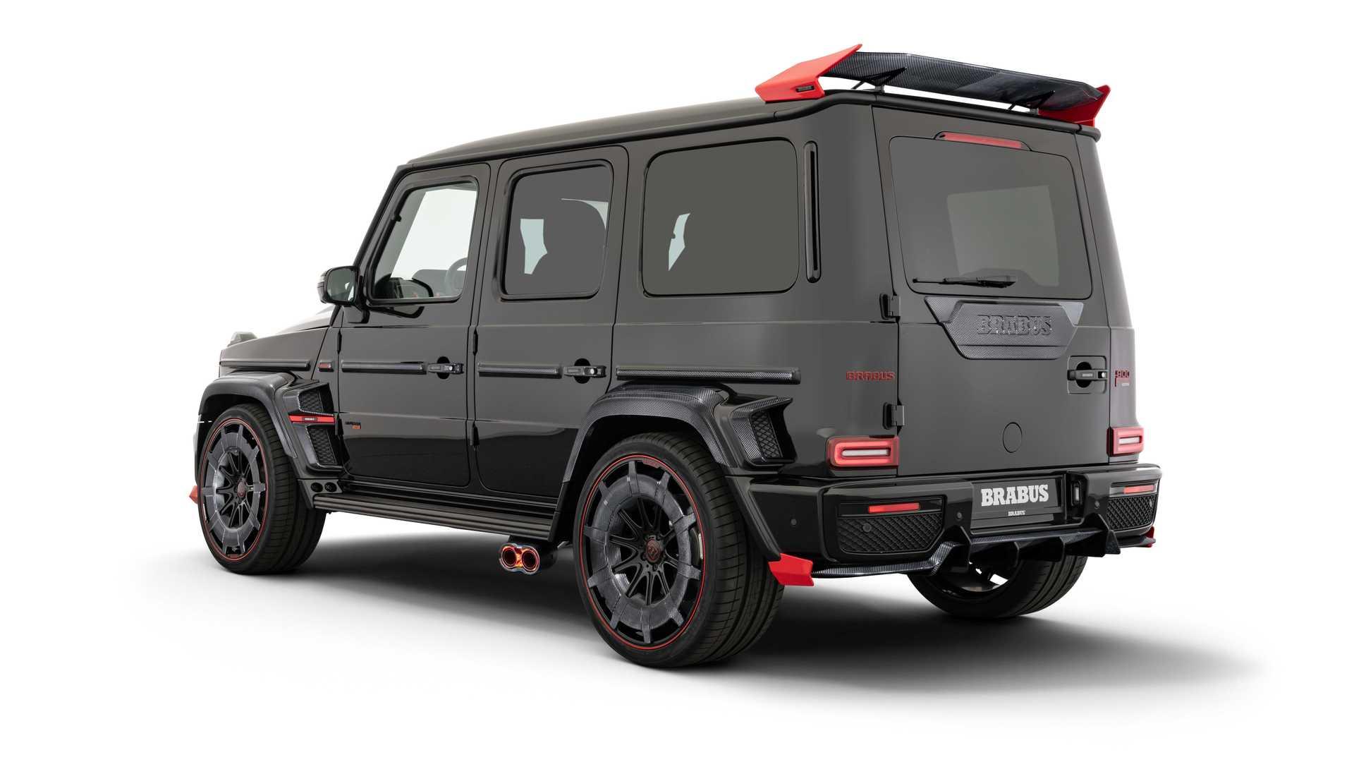 Mercedes AMG G63 Brabus 900 نمای پشت برابوس راکت  900