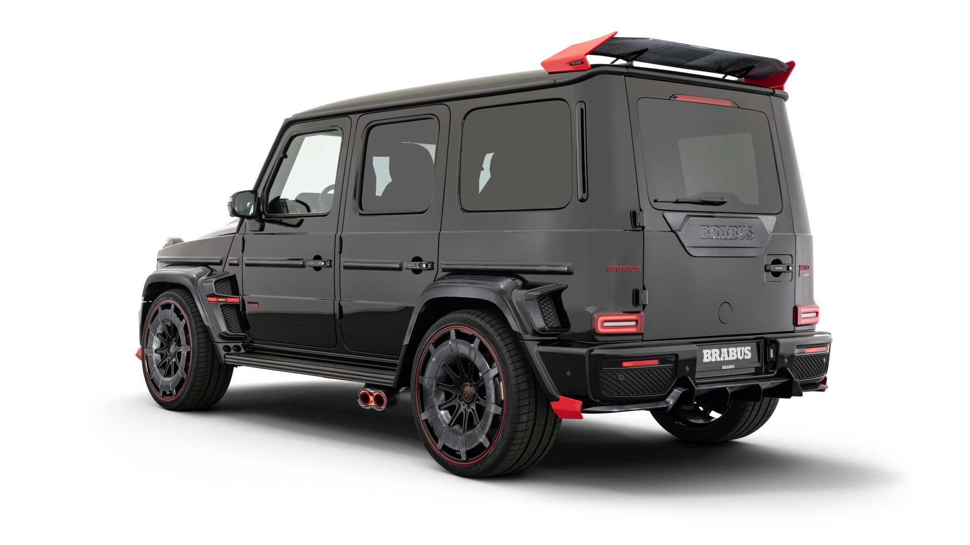 Mercedes AMG G63 Brabus 900 نمای پشت برابوس راکت  900